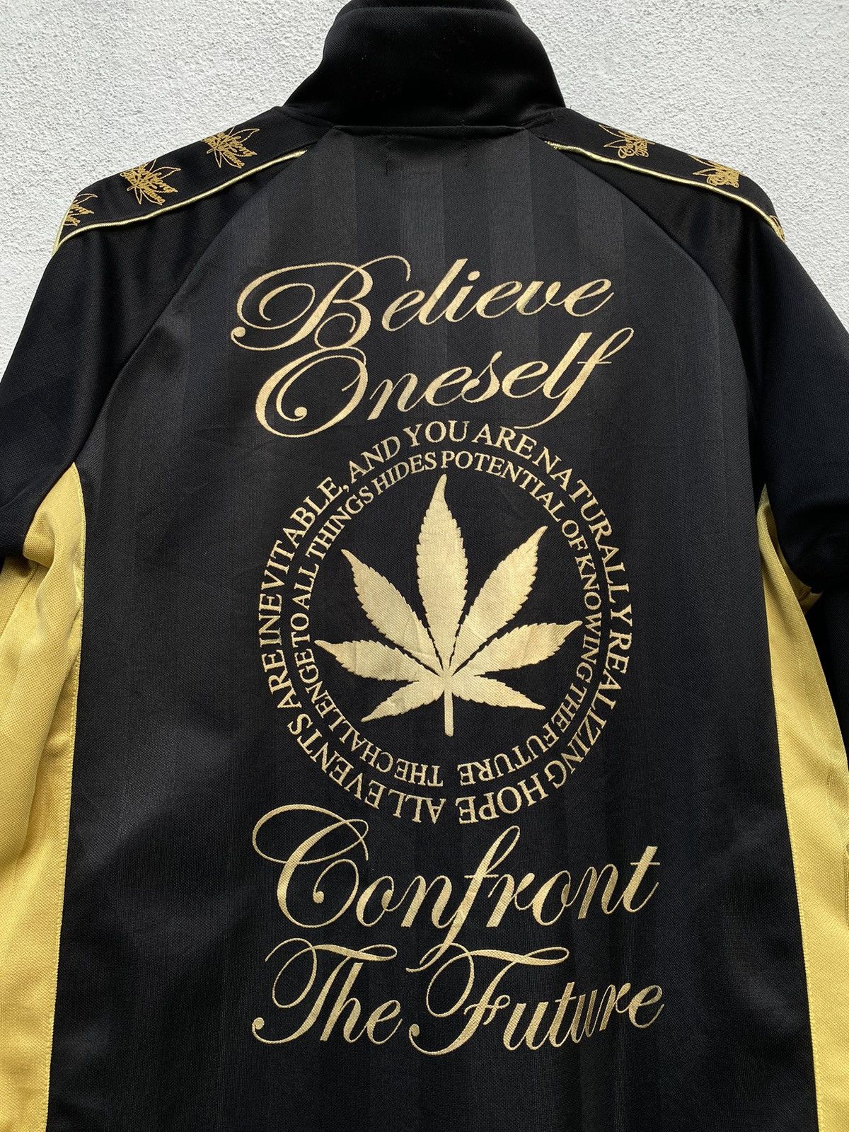 Japanese Brand × Other × Rap Tees Weed Sidetape Light Jacket Raptee Genji Size US L / EU 52-54 / 3 - 5 Thumbnail