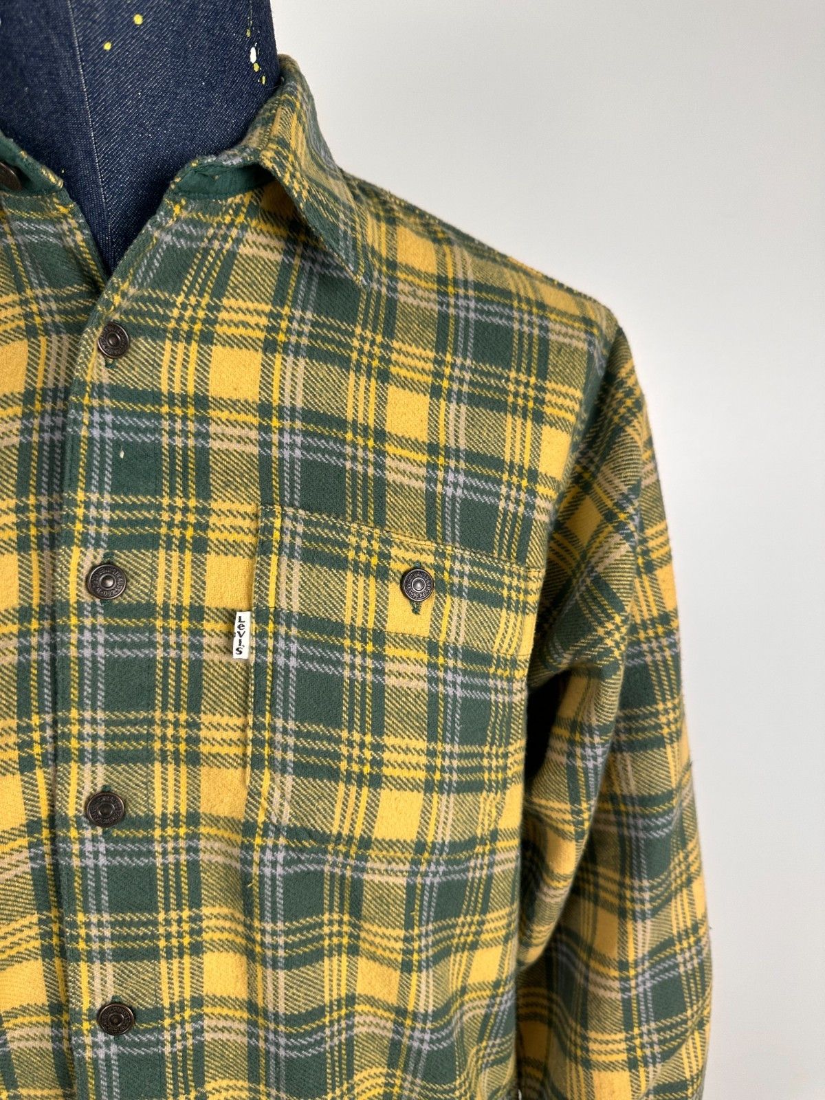 Levi's Levi's Shirt Plaid Button Down Flannel Long Sleeve Vintage S Size US S / EU 44-46 / 1 - 2 Thumbnail