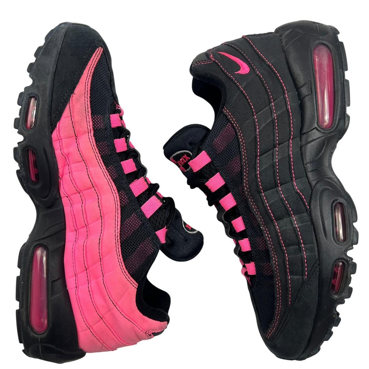 Nike Nike Air Max 95 Black Pink Blast Size US 9 / EU 42.5 / UK 8 Size US 9 / EU 42 - 4 Thumbnail