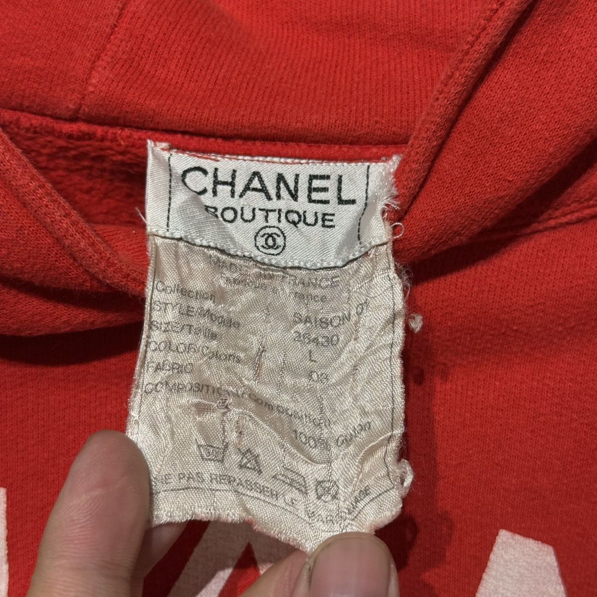 Chanel Vintage Chanel Boutique 1997 Lipstick Size L / US 10 / IT 46 - 10 Thumbnail