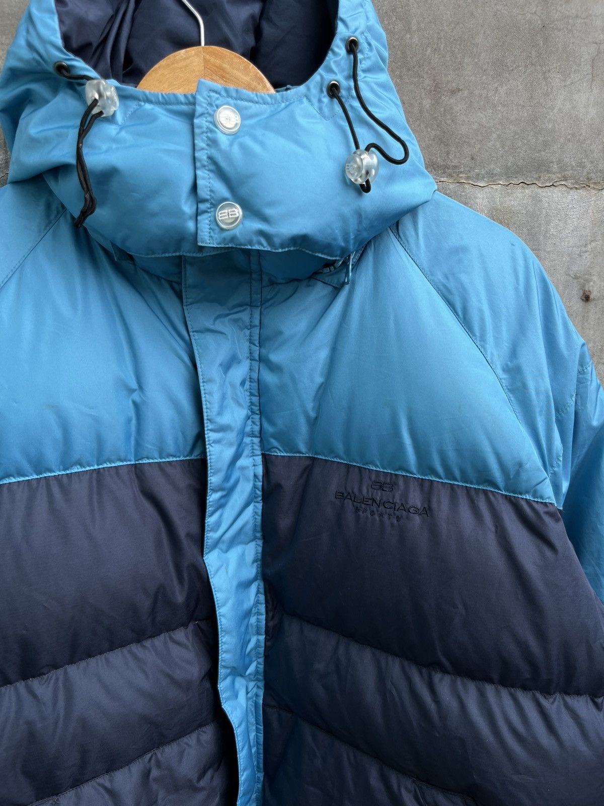 Balenciaga Vintage Reversible Puffer Jacket Size US XL / EU 56 / 4 - 5 Thumbnail