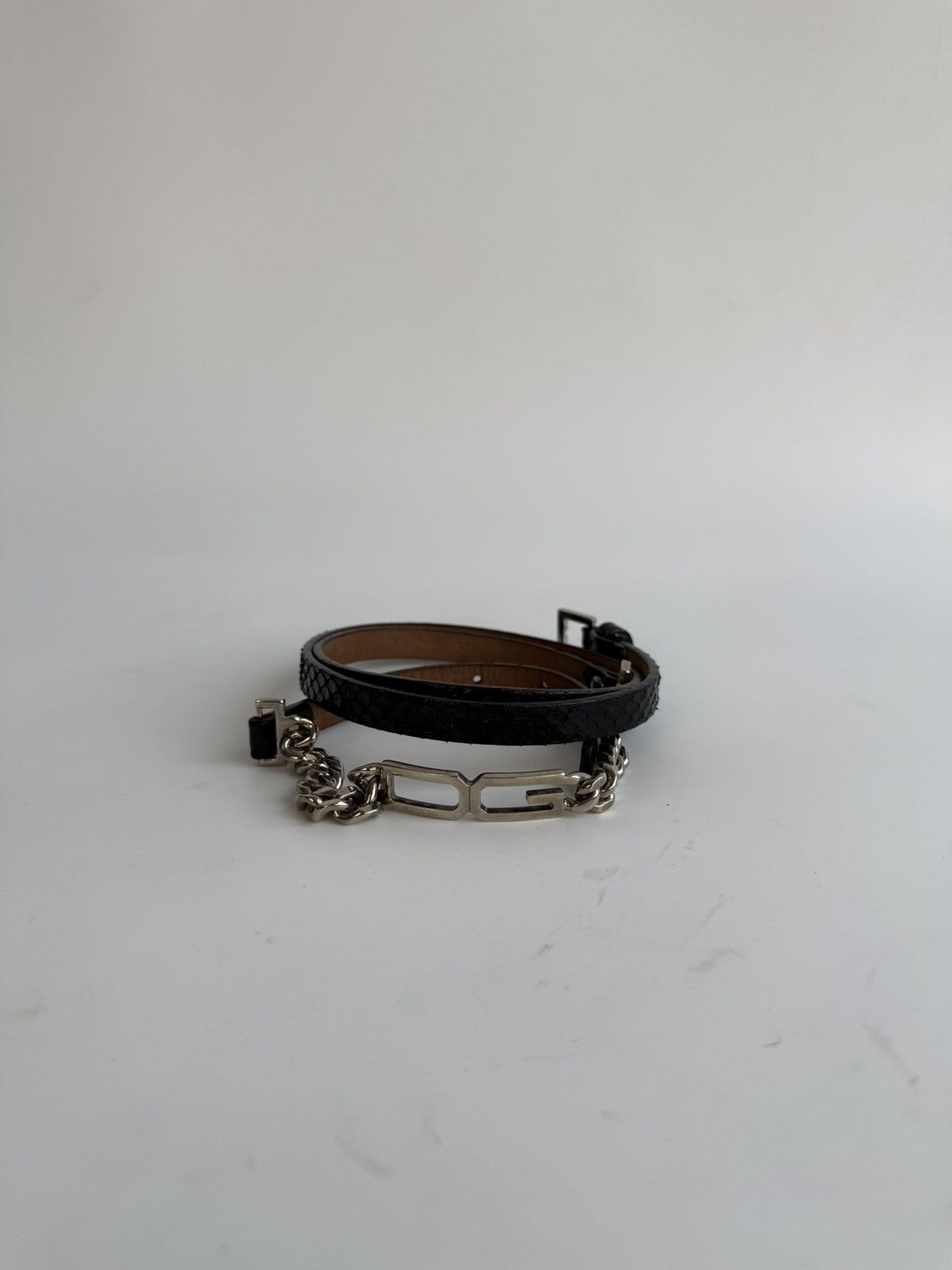 Dolce & Gabbana Dolce & Gabbana archive DG buckle chain belt Size ONE SIZE - 2 Thumbnail