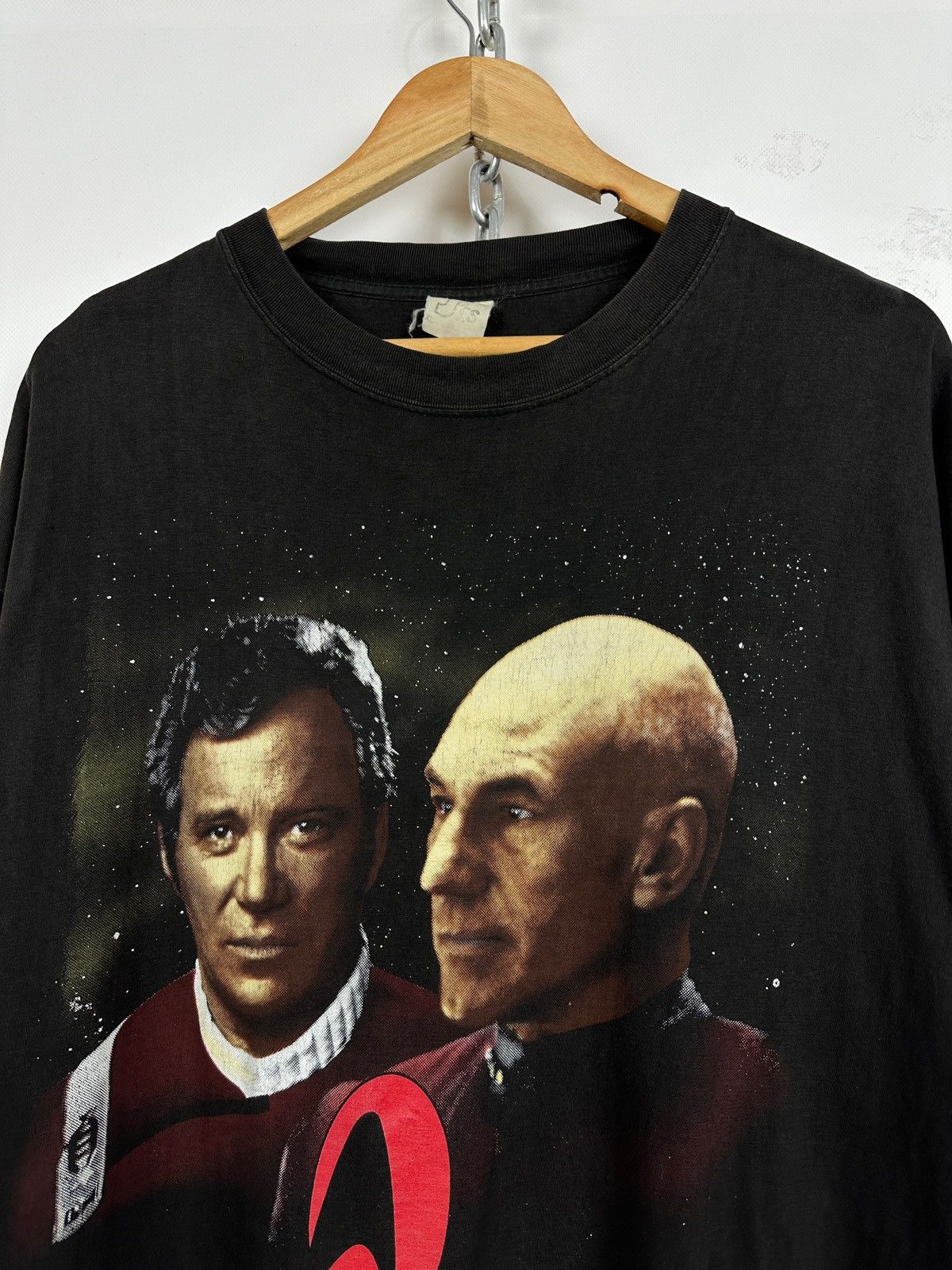 Star Wars 1994 Vintage Star Trek The Next Generation Captain Picard Size US XL / EU 56 / 4 - 7 Thumbnail