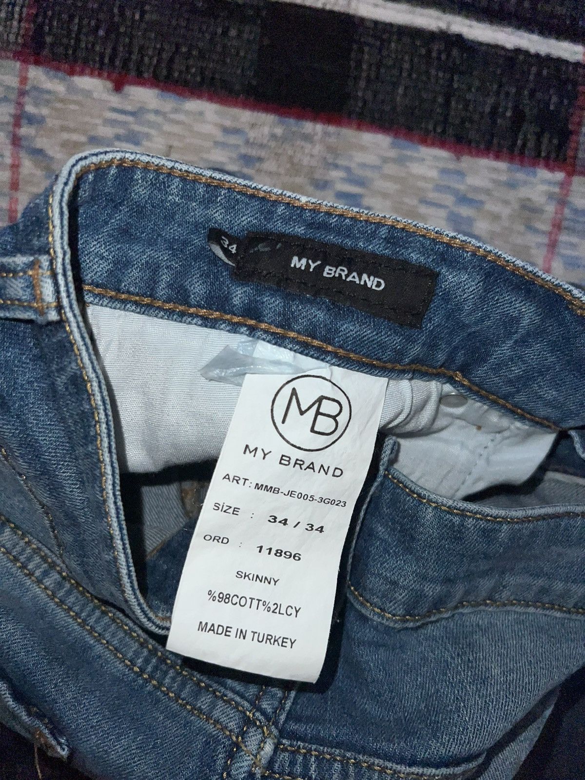 Japanese Brand Destroyed Japanese Skinny Jean / Avan Sexy Fit Glsmour Size US 30 / EU 46 - 7 Thumbnail
