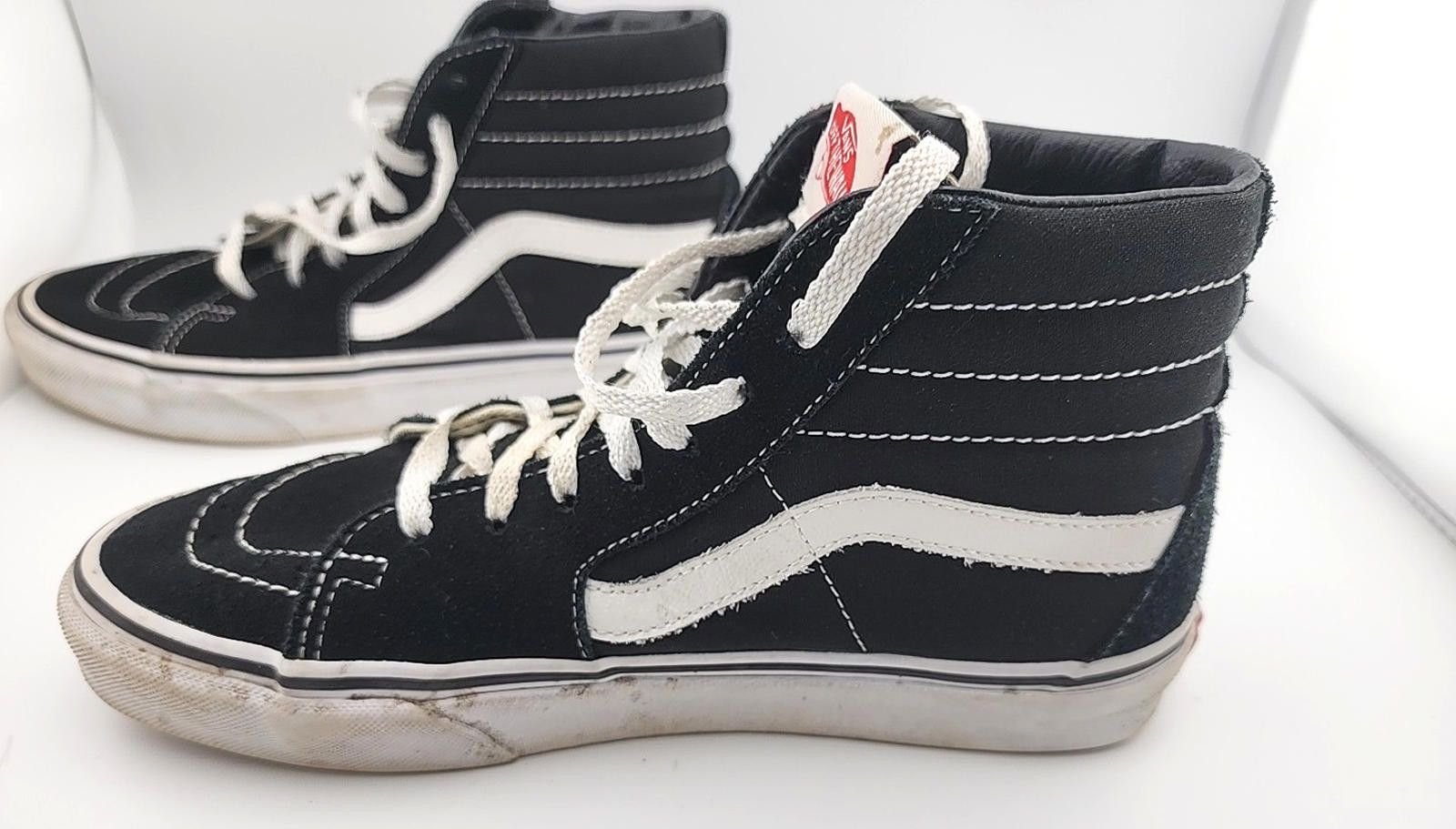 Vans Vans Shoes Hi Tops Men 7.5 Women 9 Black Suede Off The Wall Size US 7.5 / EU 40-41 - 11 Thumbnail