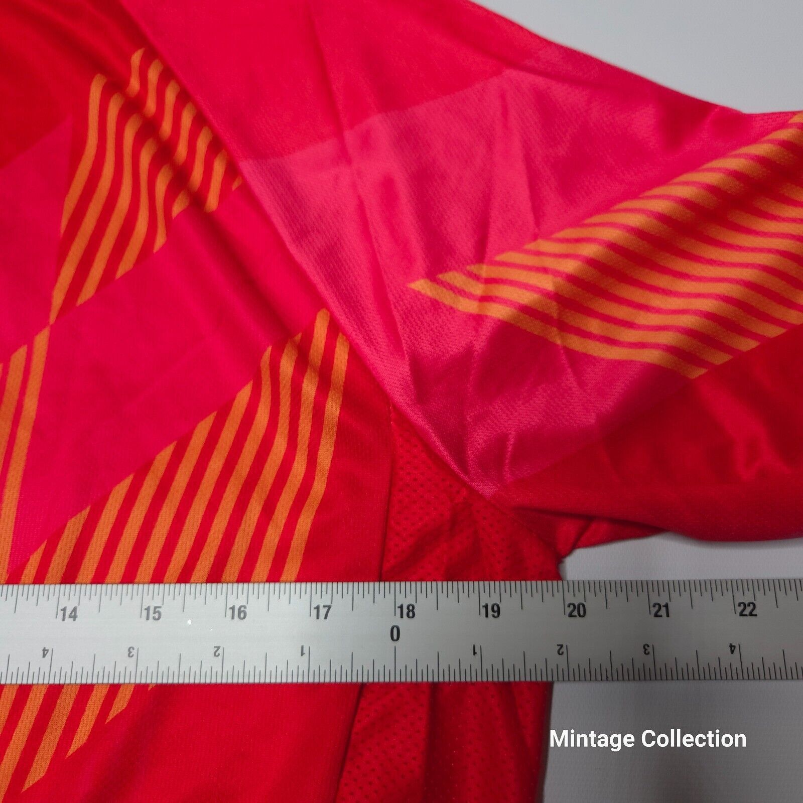 Rapha RAPHA CYCLING RED ORANGE PINK REFLECTIVE FULL ZIP JERSEY XL Size XL / US 12-14 / IT 48-50 - 9 Thumbnail