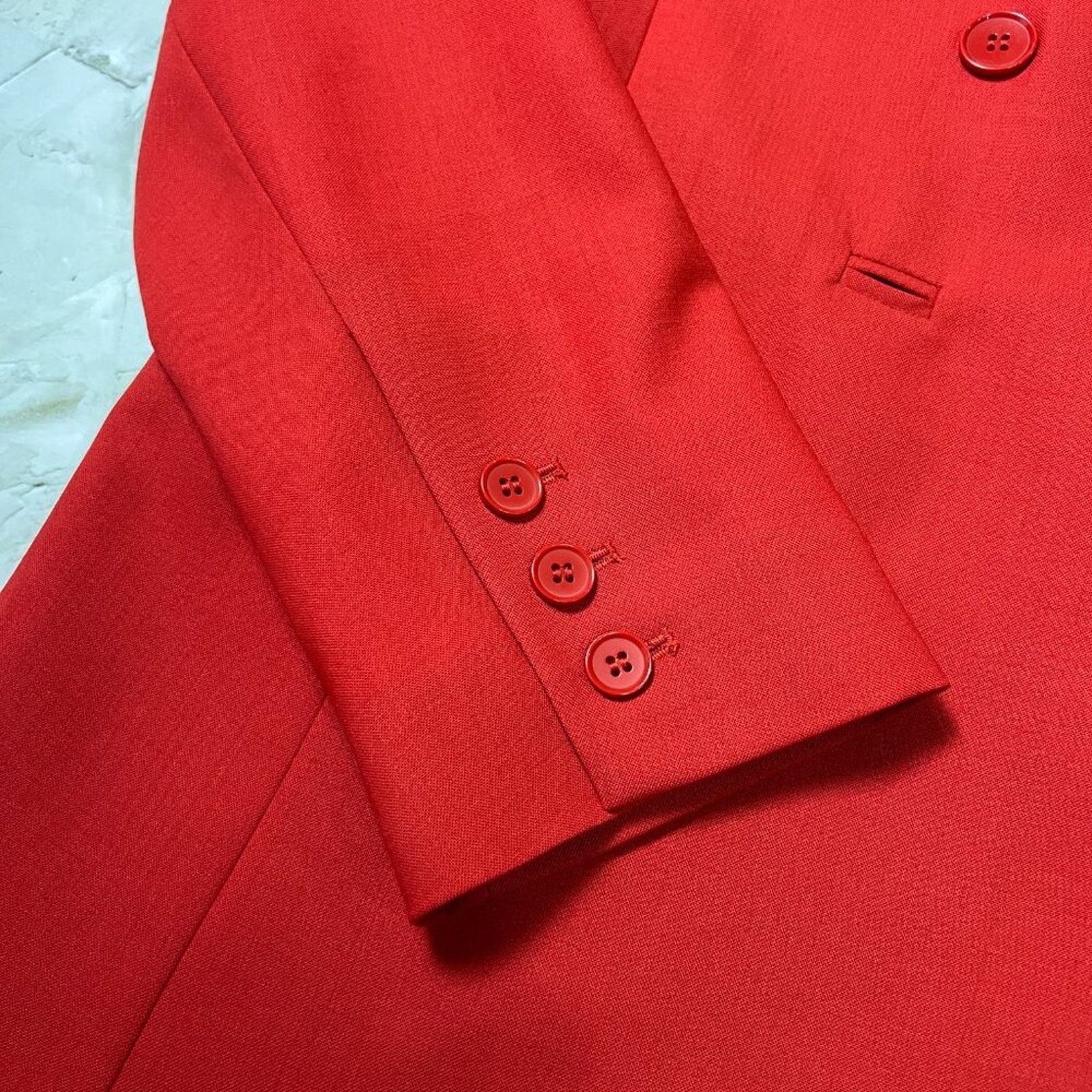 & Other Stories & Other Stories Red Double Breasted Blazer 6 NWOT Size M / US 6-8 / IT 42-44 - 7 Thumbnail