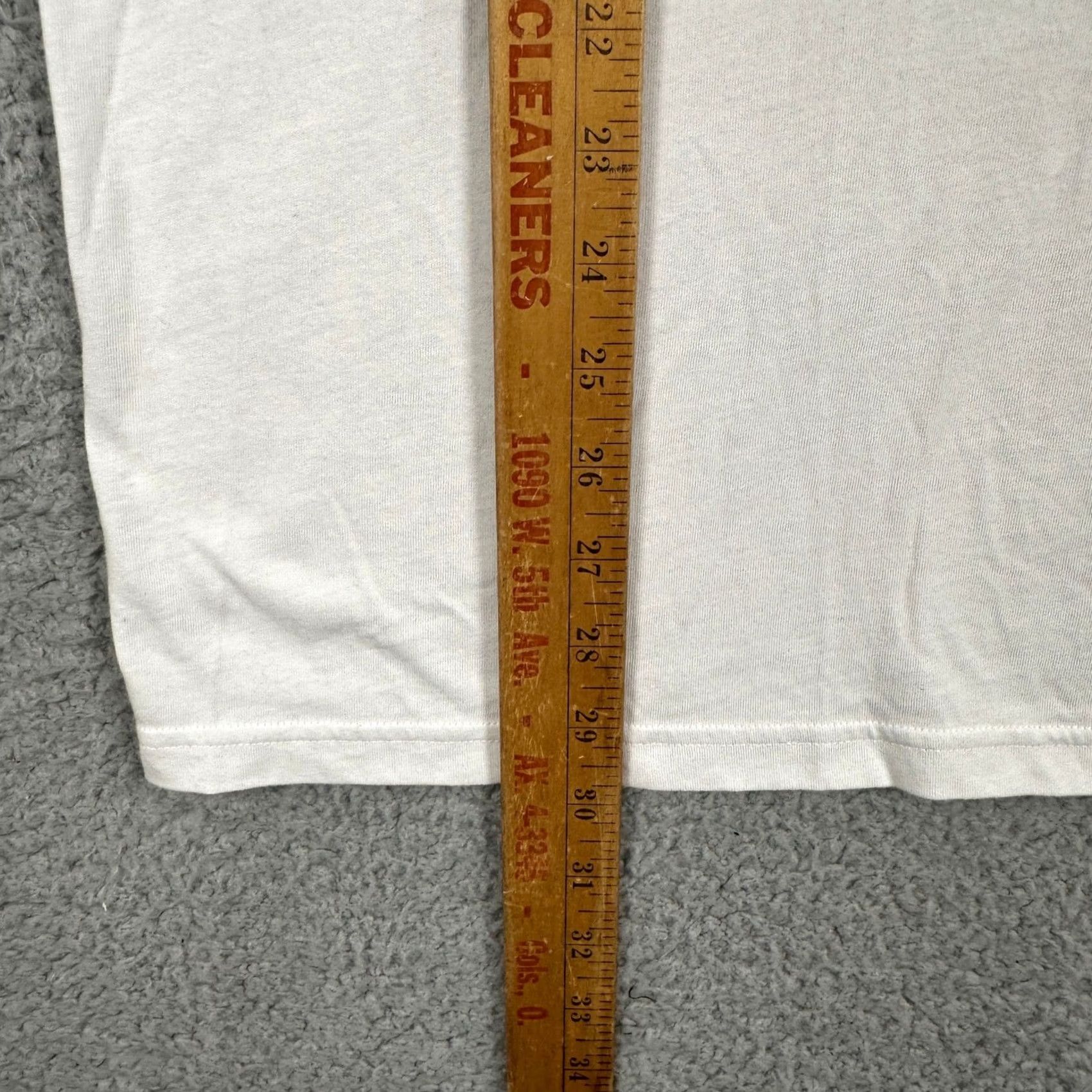 Under Armour Under Armour Project Rock T-Shirt Tee Mens Large White 3/4 Sleeve Logo Shirt Size US L / EU 52-54 / 3 - 6 Thumbnail