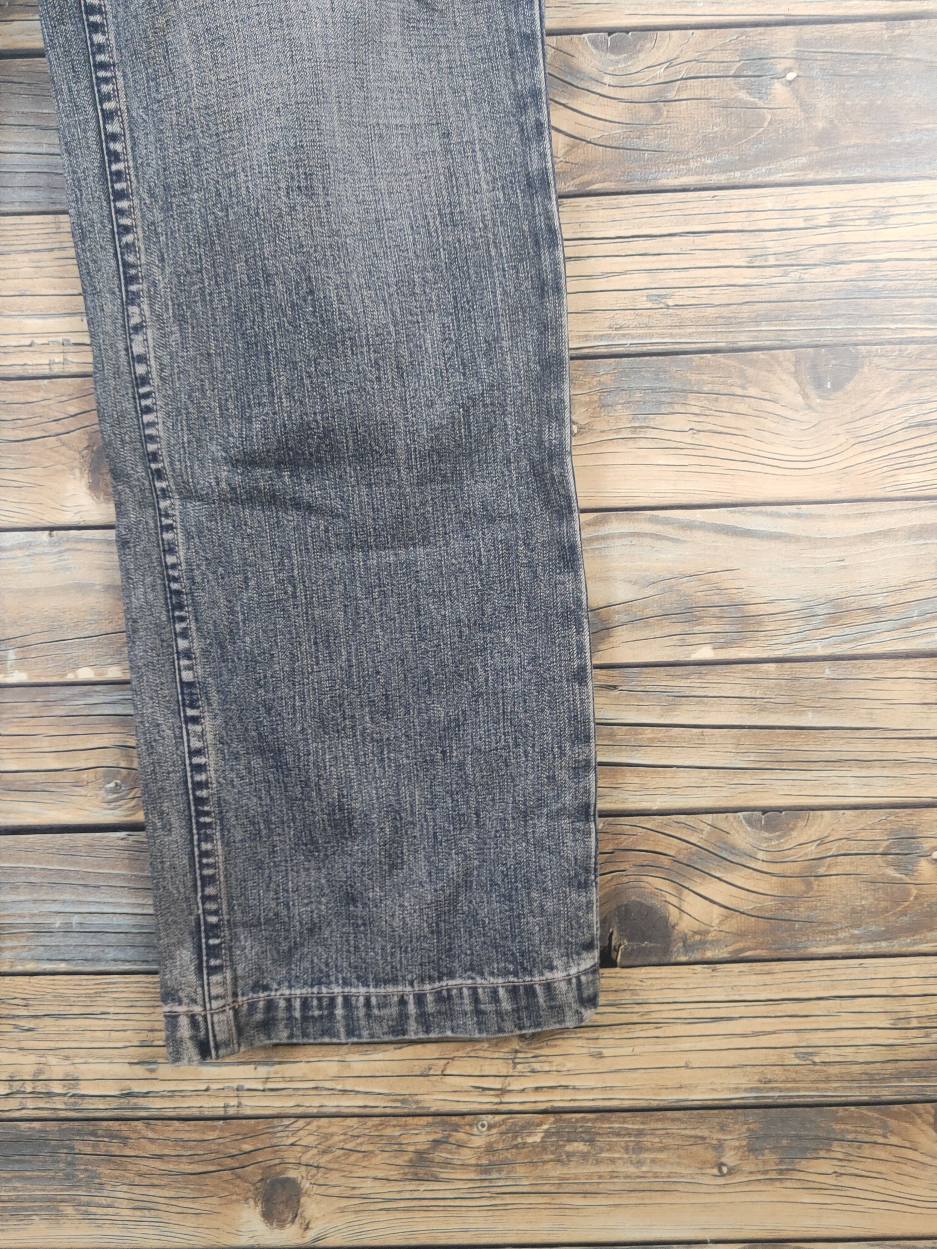 Gap DL Gap Dark Blue Distressed Ripped Jeans #1512 Size US 34 / EU 50 - 6 Thumbnail