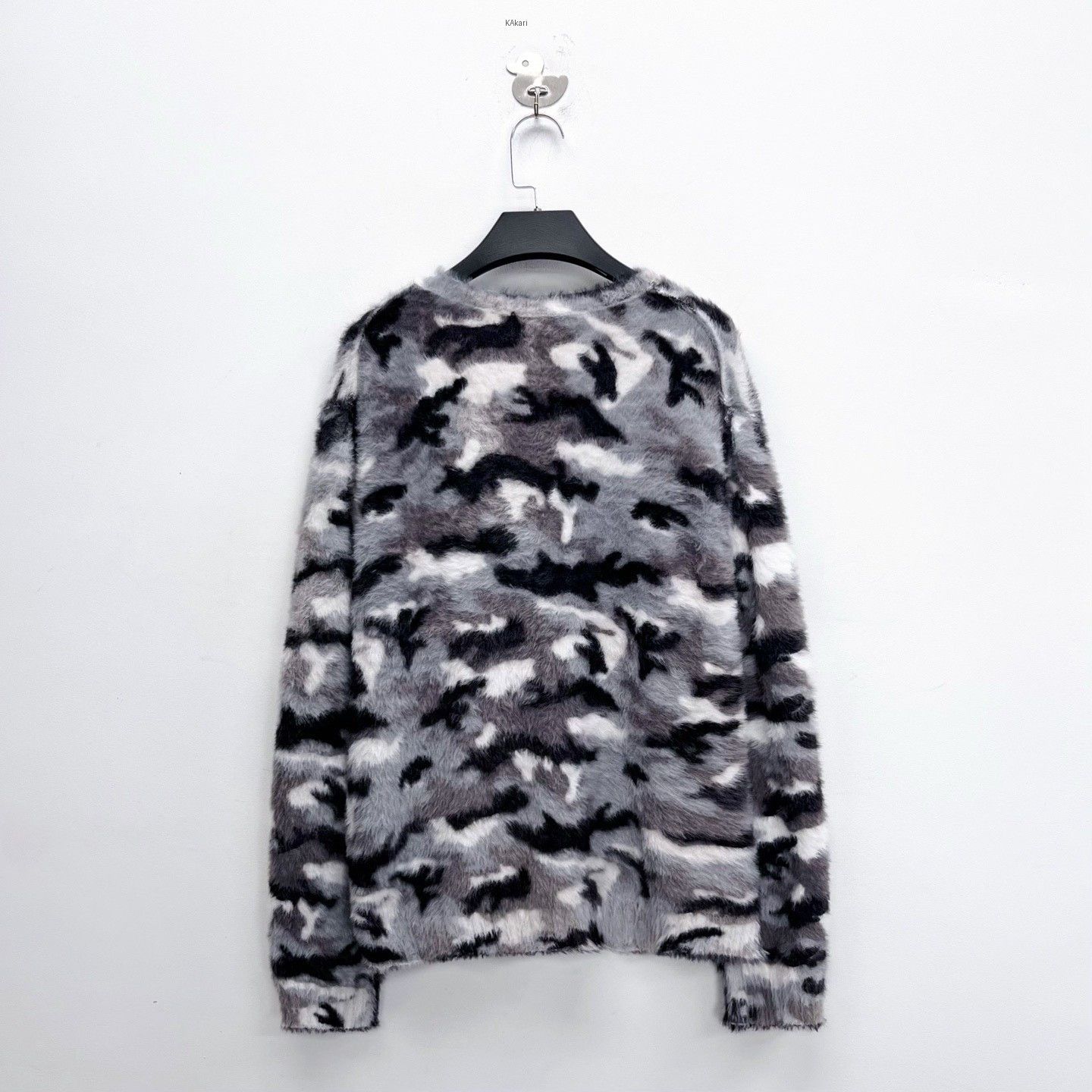 Acne Studios Acne Studios Camouflage Mohair Knit Sweater Size US L / EU 52-54 / 3 - 2 Thumbnail