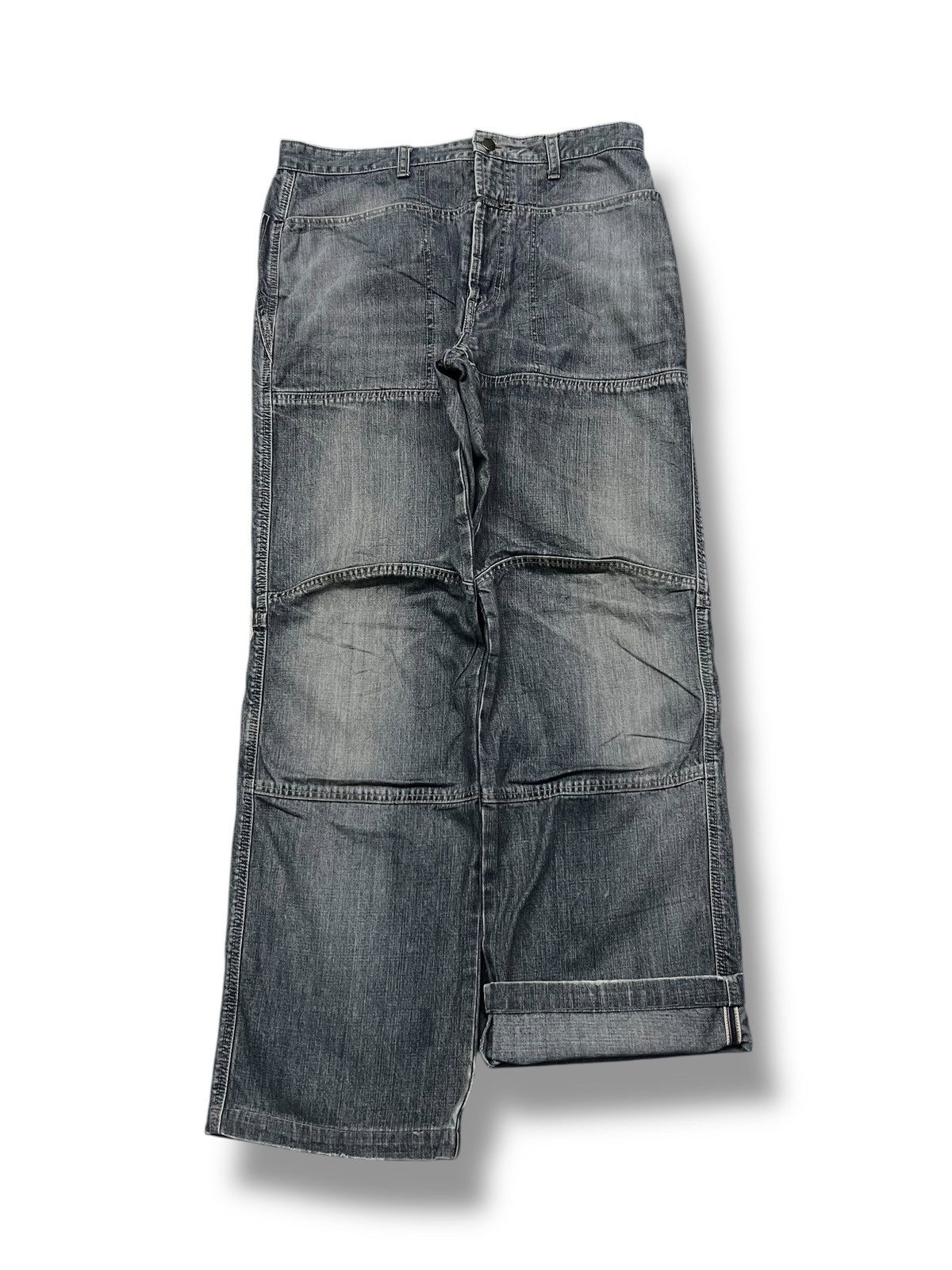Marithe + Francois Girbaud Vintage 90s Marithé + François Girbaud MFG Jeans Size US 32 / EU 48 - 2 Thumbnail