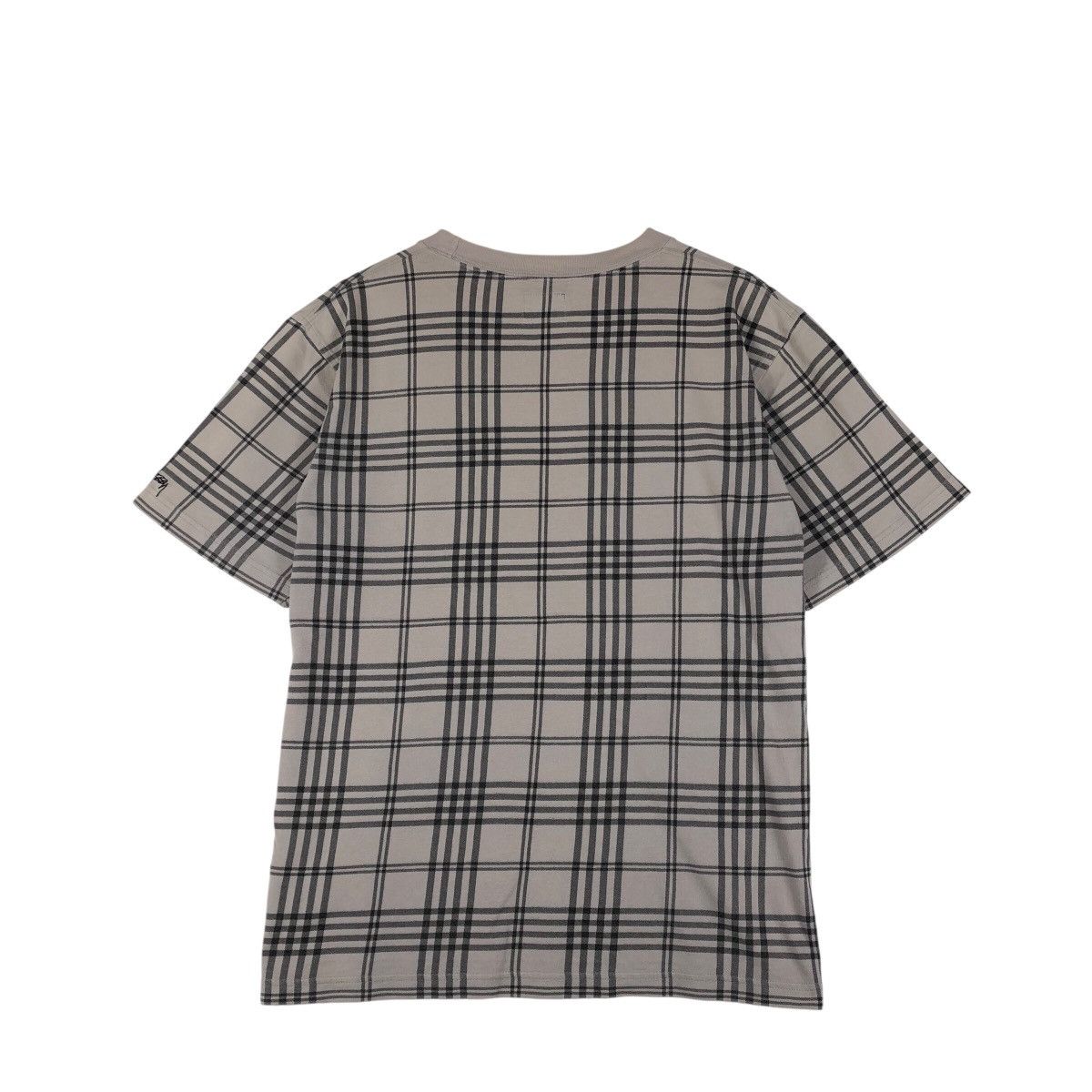 Stussy STUSSY Vintage Rip Off Burberry Nova Check T-Shirt Size US L / EU 52-54 / 3 - 6 Thumbnail