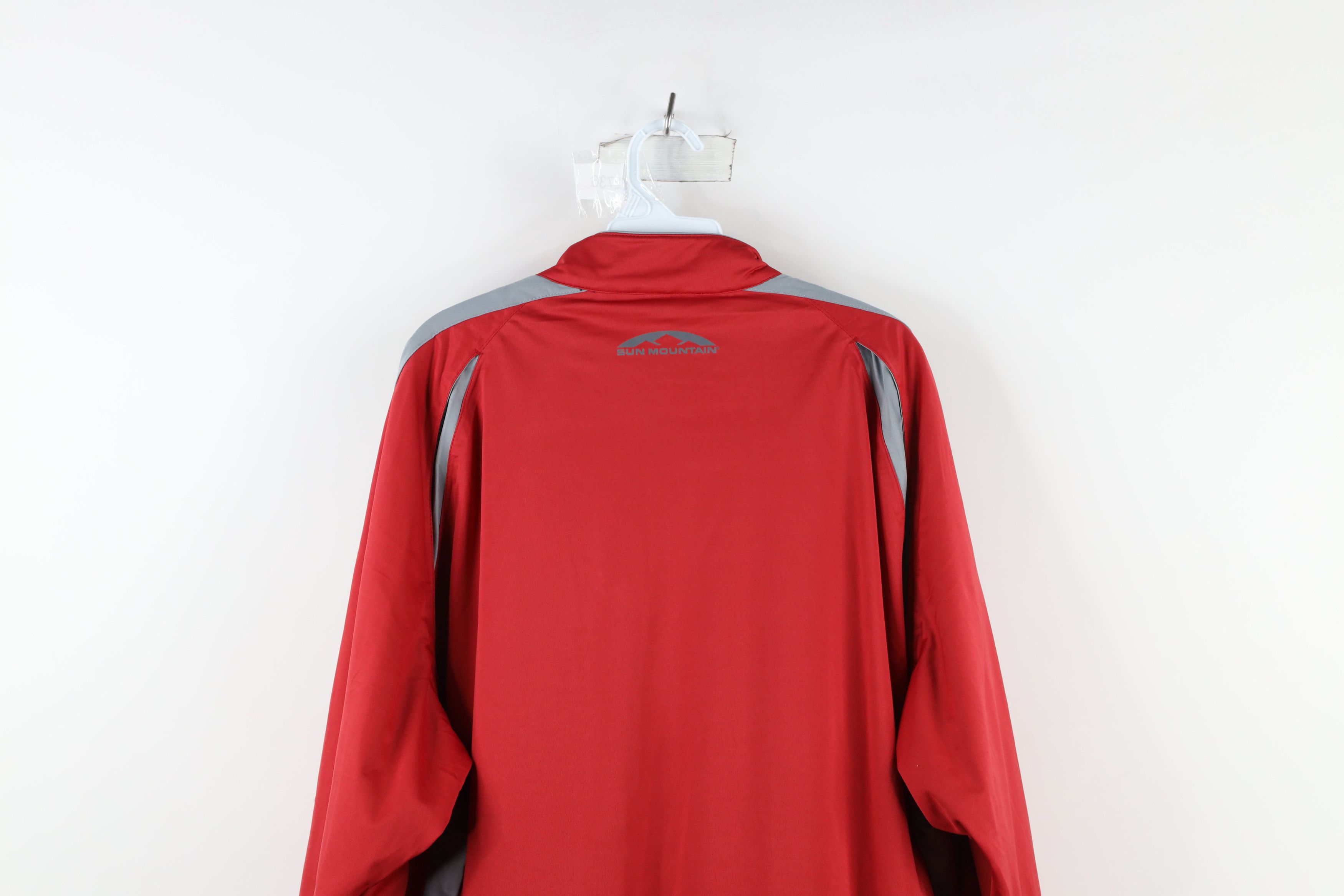 Vintage Sun Mountain Rainflex Half Zip Pullover Golf Jacket Red Size US XL / EU 56 / 4 - 12 Thumbnail