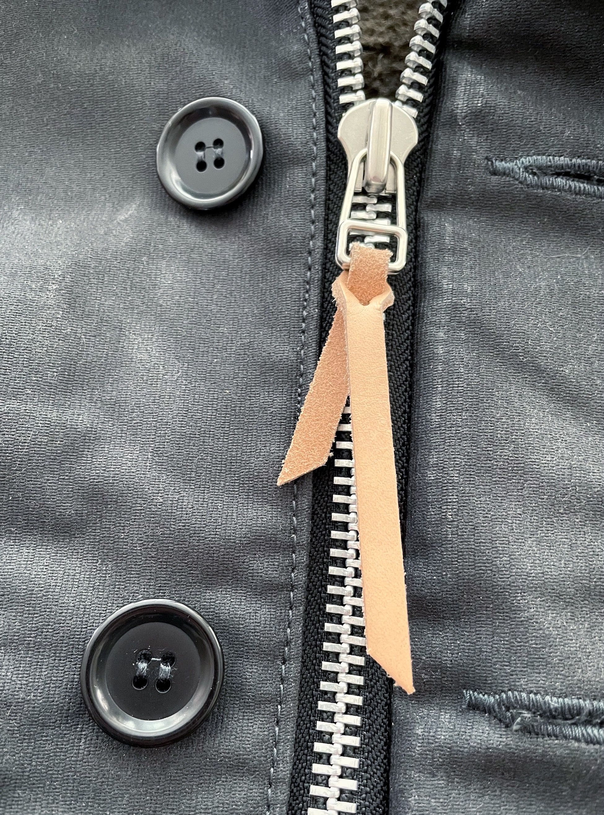 Iron Heart Iron Heart N1 Deck Jacket Oiled Black Nwt Grailed