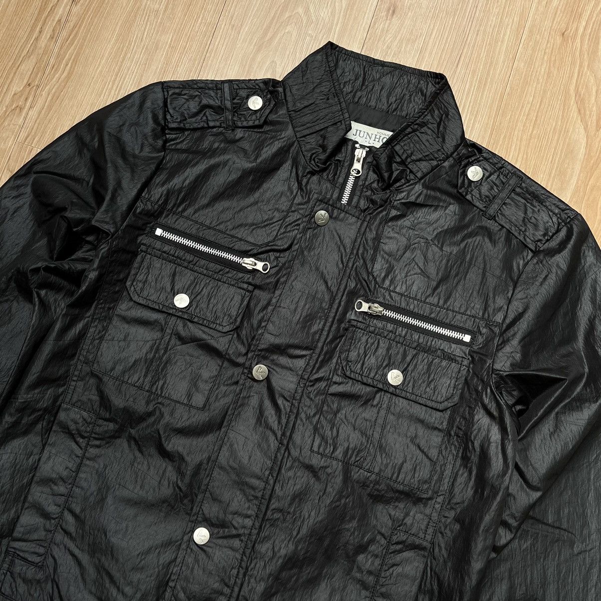 14th Addiction × If Six Was Nine × Japanese Brand 2000S JUN HO Homme Japan Bikers Jacket Size US M / EU 48-50 / 2 - 3 Thumbnail