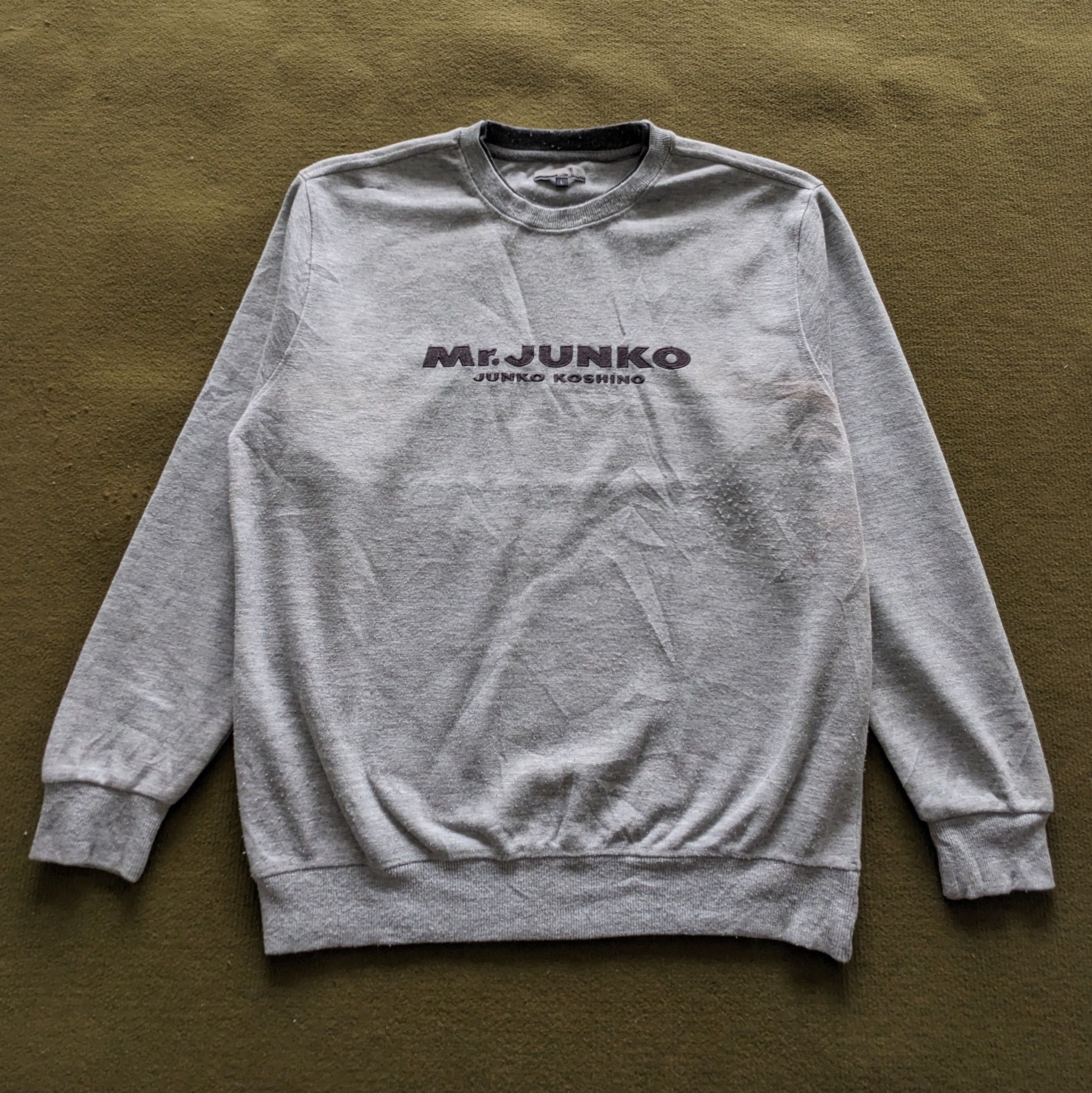 Japanese Brand Vintage MR.JUNKO KOSHINO Japanese Brand Sweatshirt Size US M / EU 48-50 / 2 - 1 Thumbnail