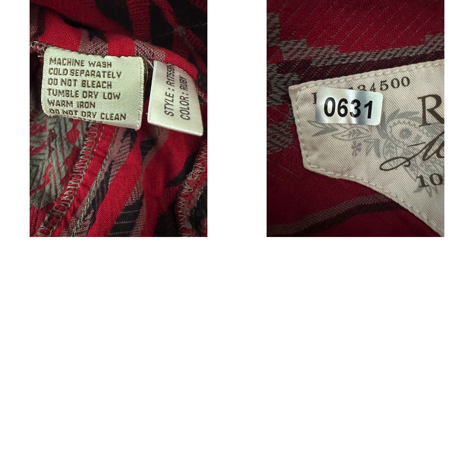 Vintage Ryan Michael Jacket Womens Medium Red Southwestern Stripe Cowgirl Rodeo Boho Size M / US 6-8 / IT 42-44 - 9 Thumbnail