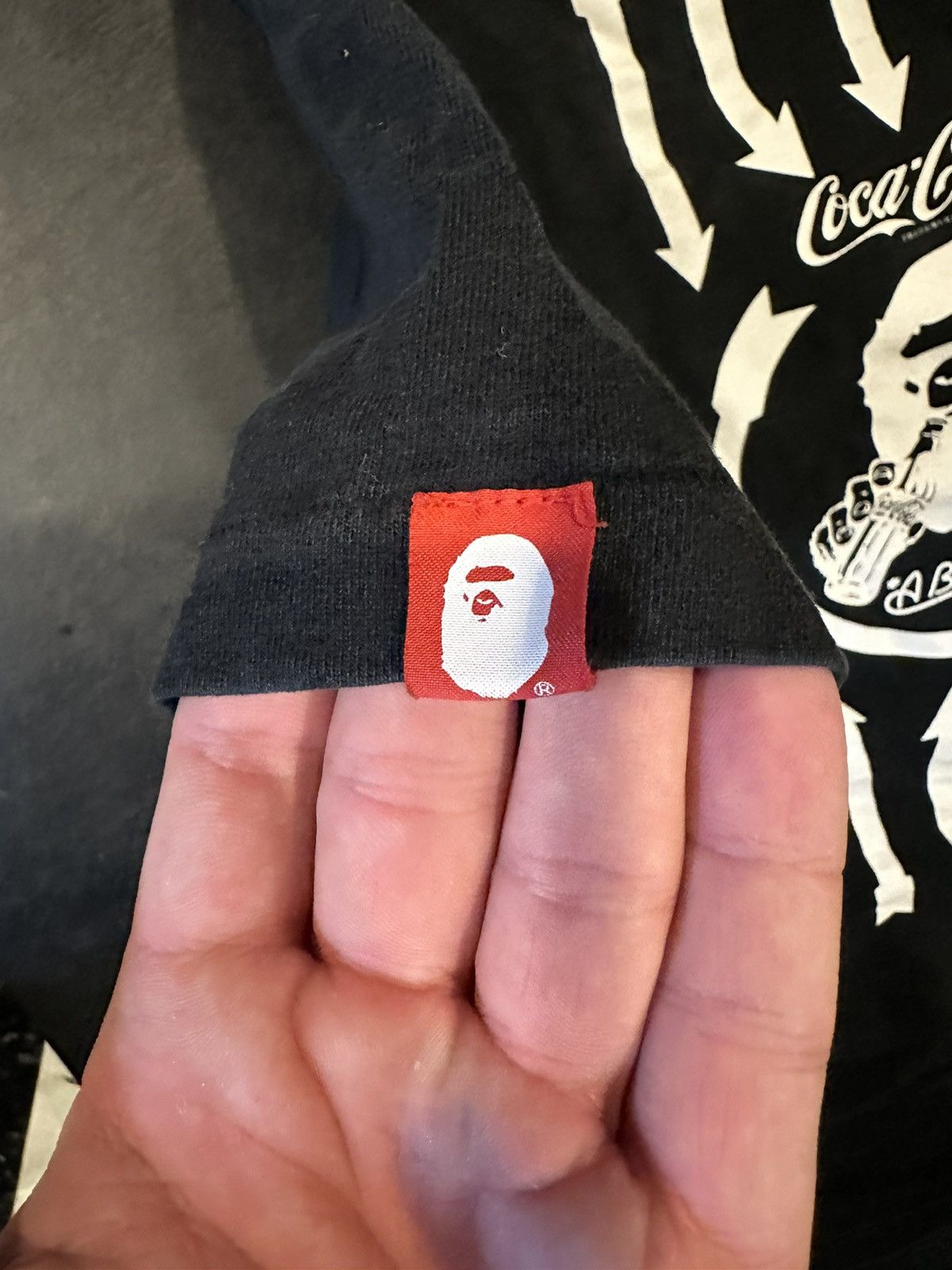 Bape × Coca Cola 2016 Bape x Coca Cola Tee Size US L / EU 52-54 / 3 - 6 Thumbnail