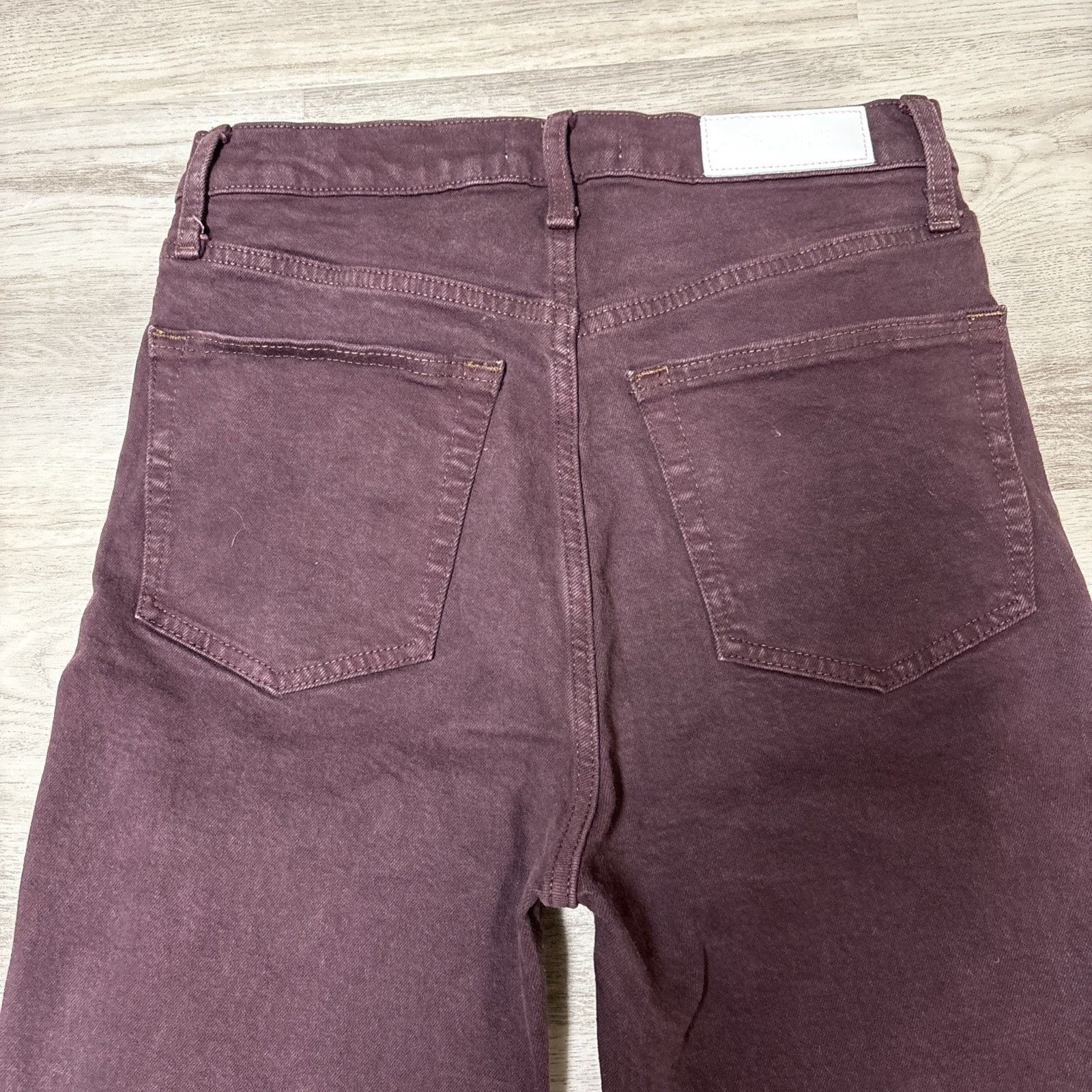 RE/DONE Anthropologie RE/DONE Jeans Womens 27 70s Ultra High Rise St Size 27" / US 4 / IT 40 - 2 Thumbnail