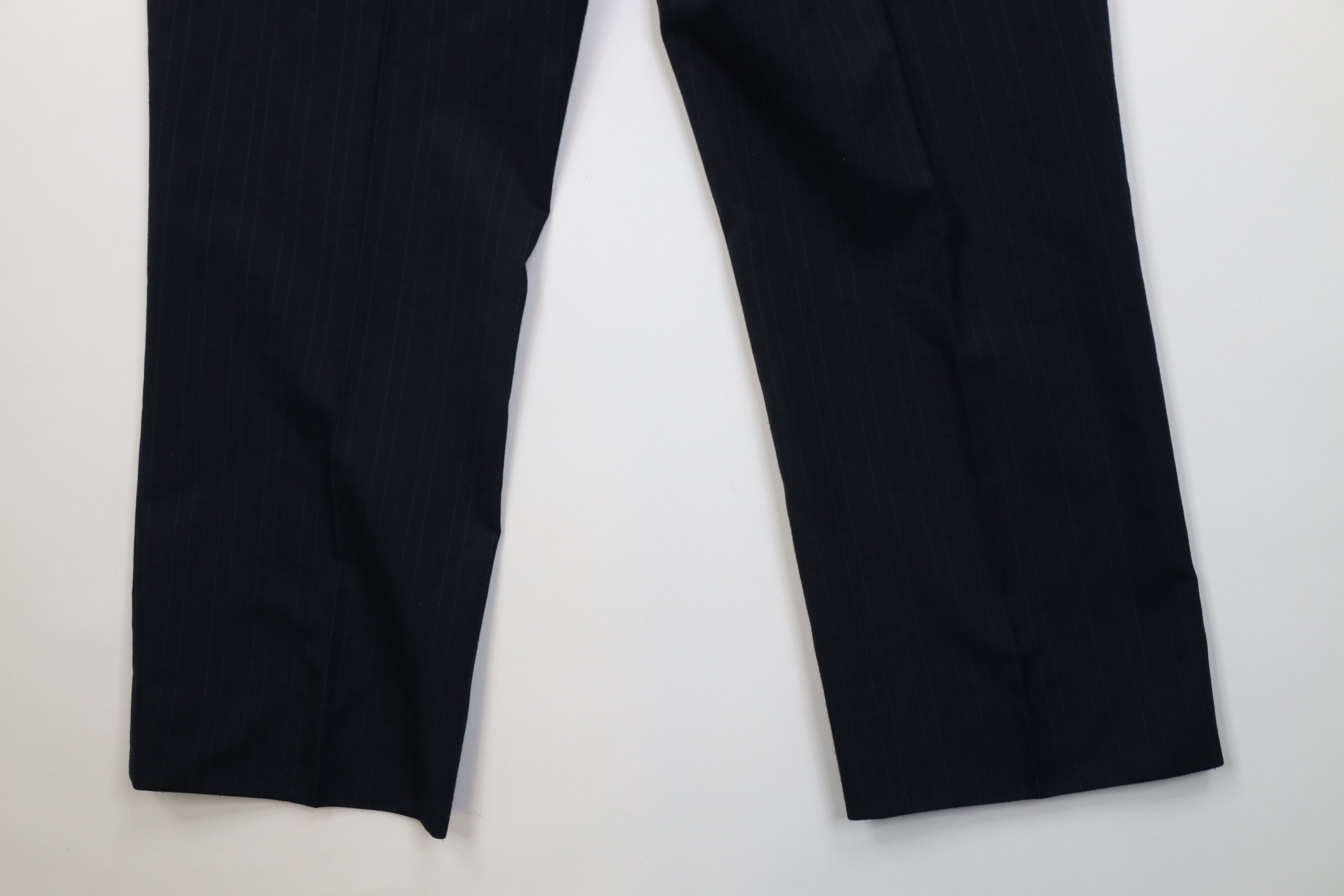 Vintage Vintage 70s Streetwear Knit Striped Wide Leg Chino Pants USA Size US 36 / EU 52 - 12 Thumbnail