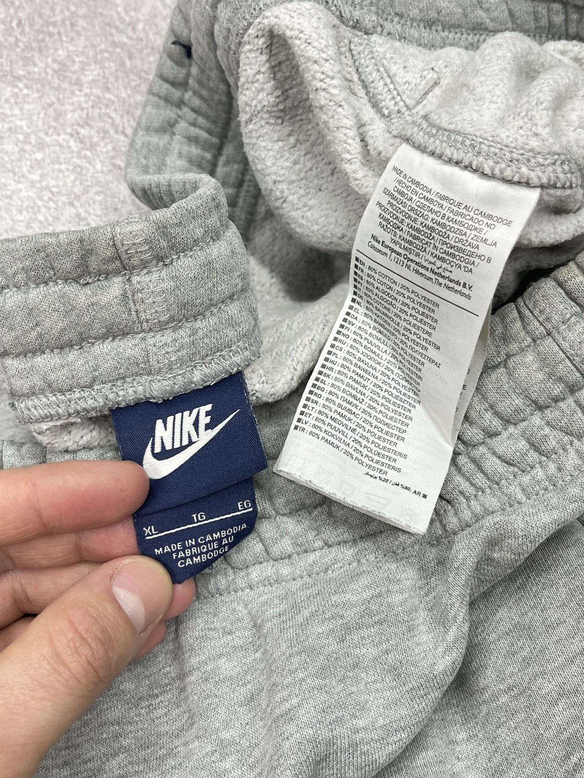 Nike Mens Nike Basic Sweatpants Grey Drill Y2K TECH ACG Size XL Size US 36 / EU 52 - 7 Thumbnail