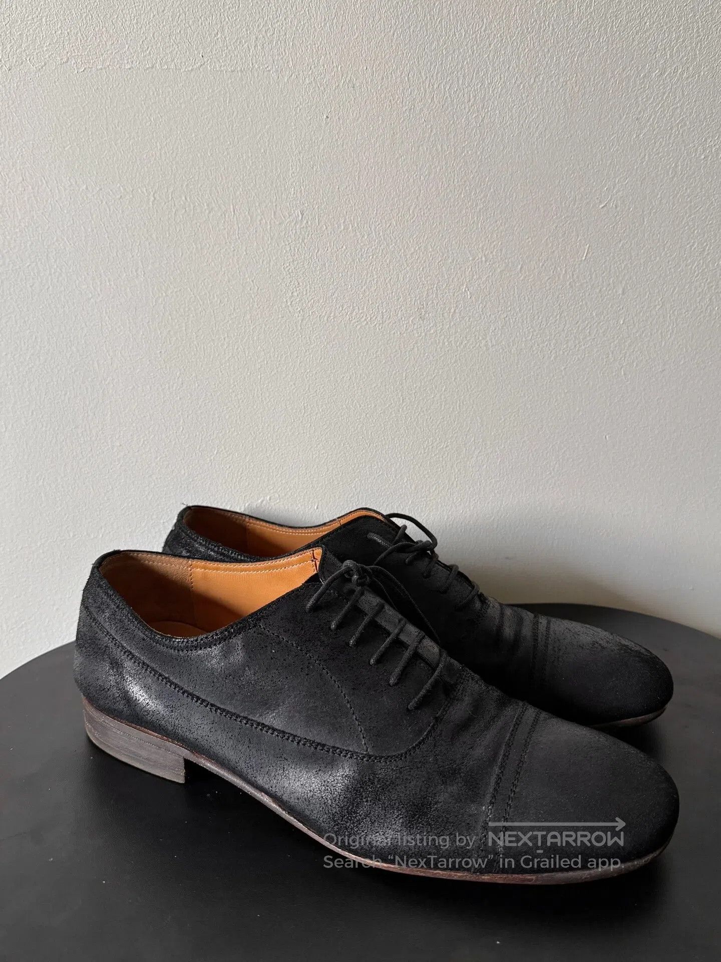 Maison Margiela Maison Margiela EPT Wear old derby shoes| Size US 8 / EU 41 - 1 Thumbnail