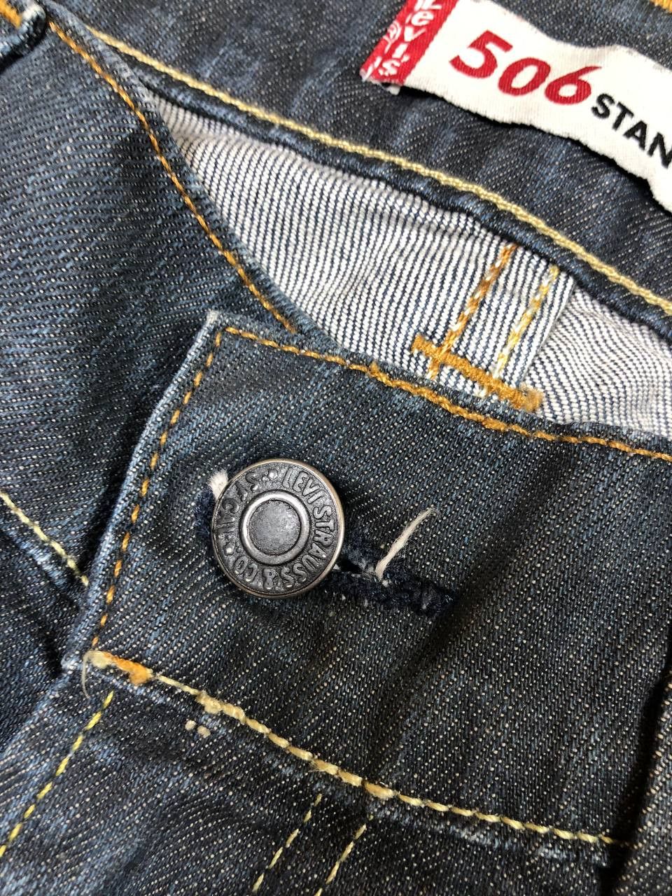 Levi's × Vintage Vintage 90s Levi’s 506 Boot Cut Made in USA Size US 32 / EU 48 - 18 Thumbnail