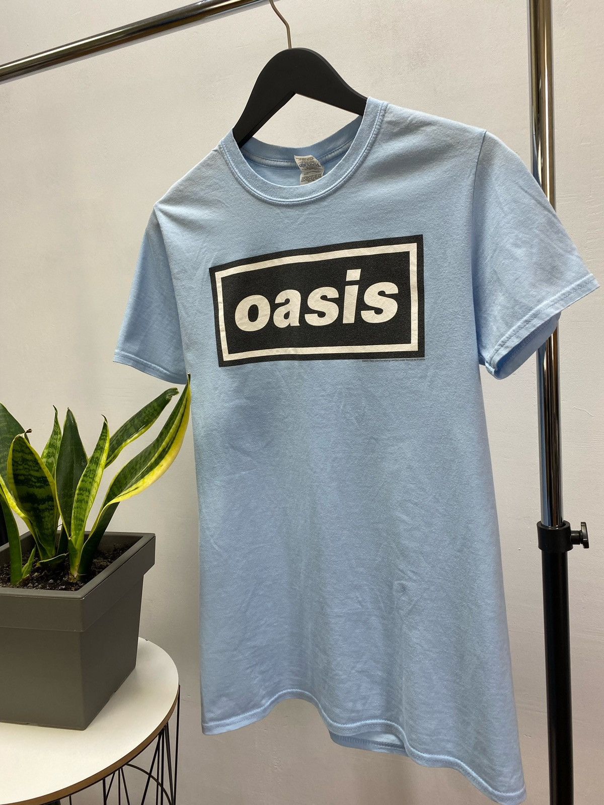 Band Tees × Vintage Oasis Shirt Box Logo Vintage Band Tees Radiohead Size US M / EU 48-50 / 2 - 2 Thumbnail