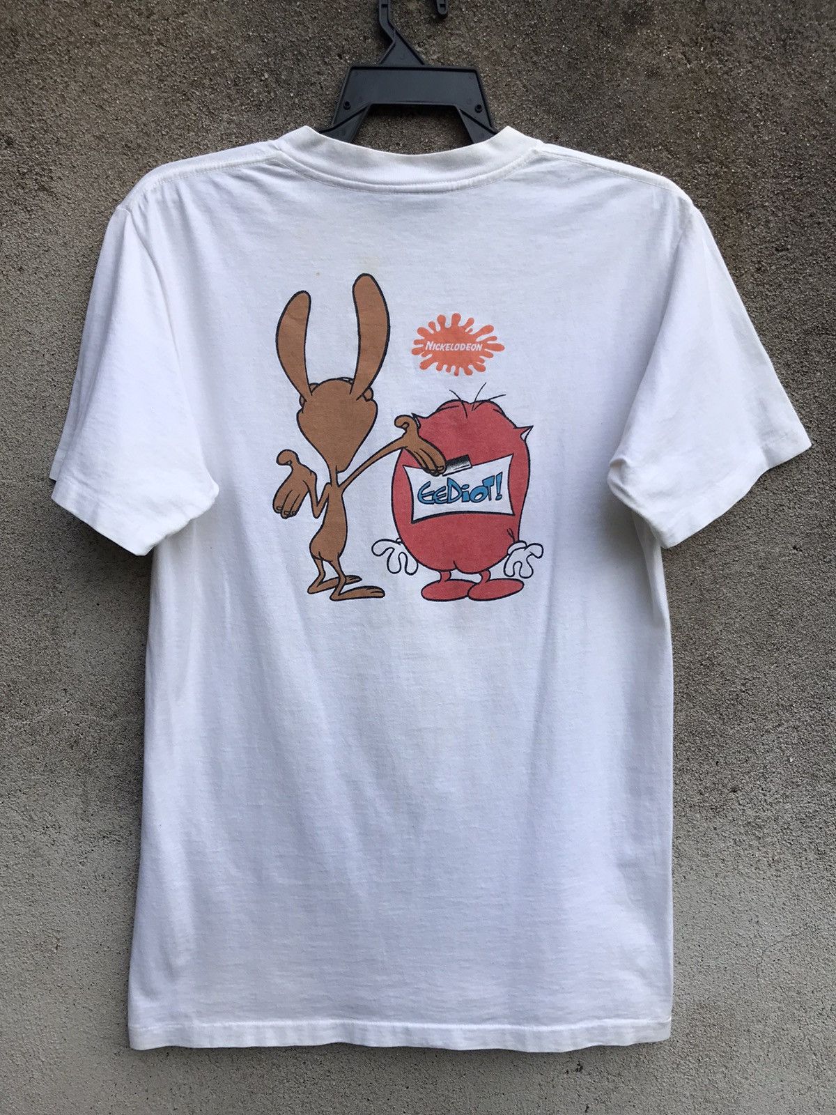 Cartoon Network Vintage The Ren and Stimpy Show T-Shirt 1994 AOP Size US M / EU 48-50 / 2 - 10 Thumbnail