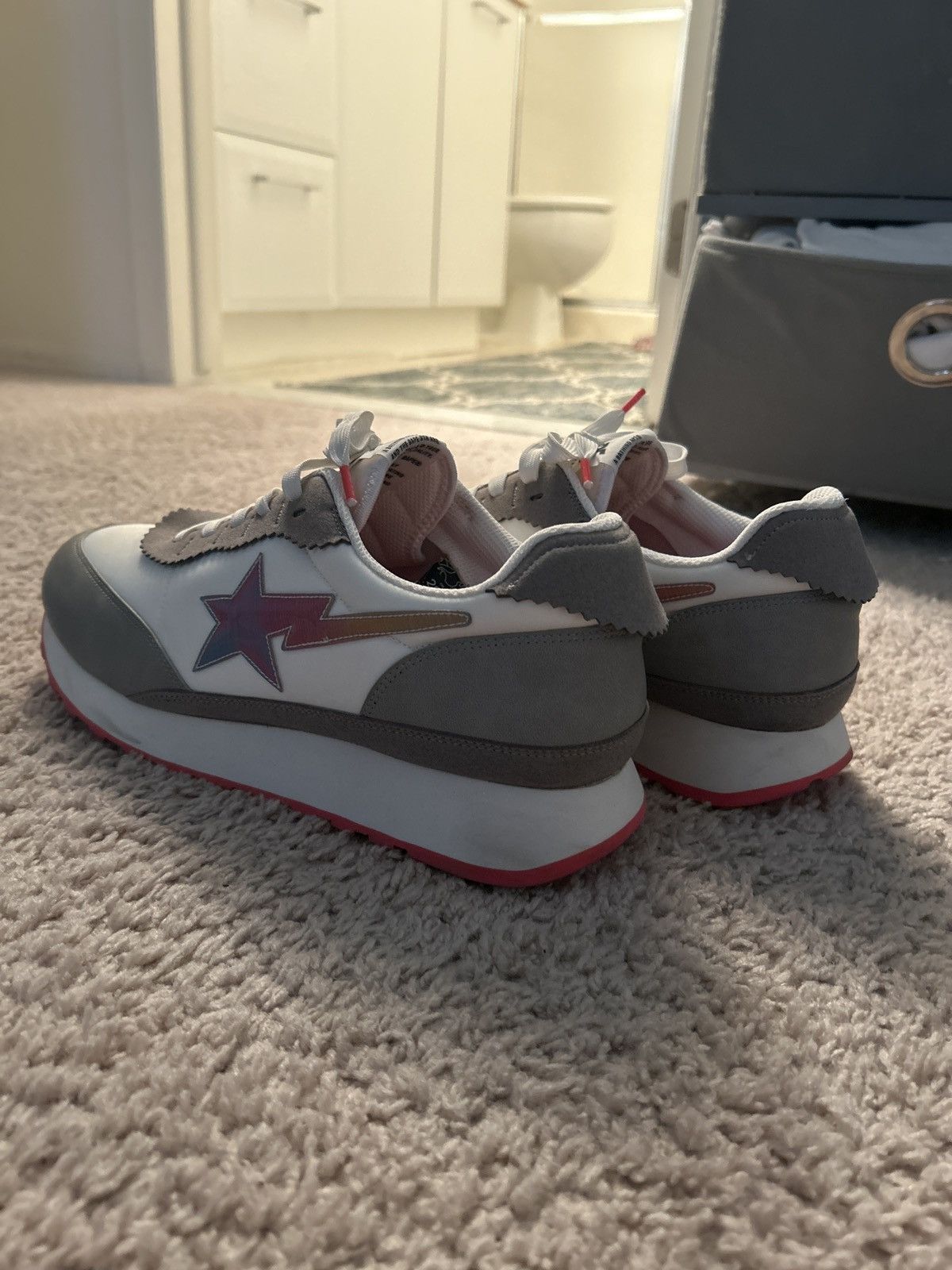 Bape Bape Roadsta “Express Iridescent” Size US 10.5 / EU 43-44 - 4 Thumbnail