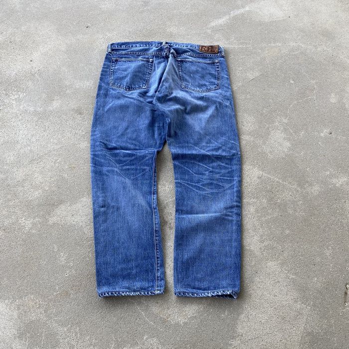 Made In Usa Double RL RRL Selvedge Slim fit Jeans Denim Pants | Grailed