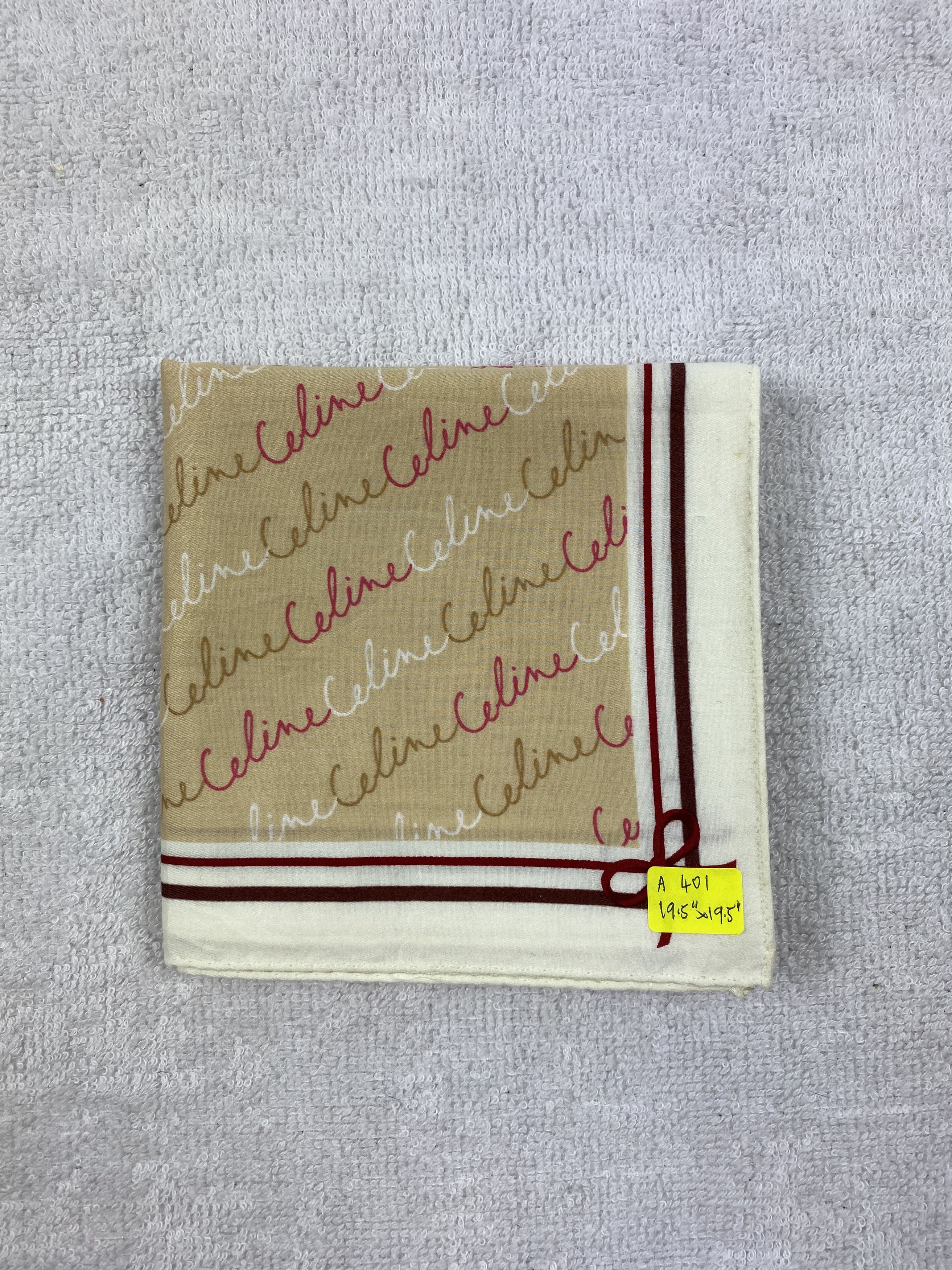 Celine Celine Handkerchief / Bandana / Neckerchief Size ONE SIZE - 6 Thumbnail