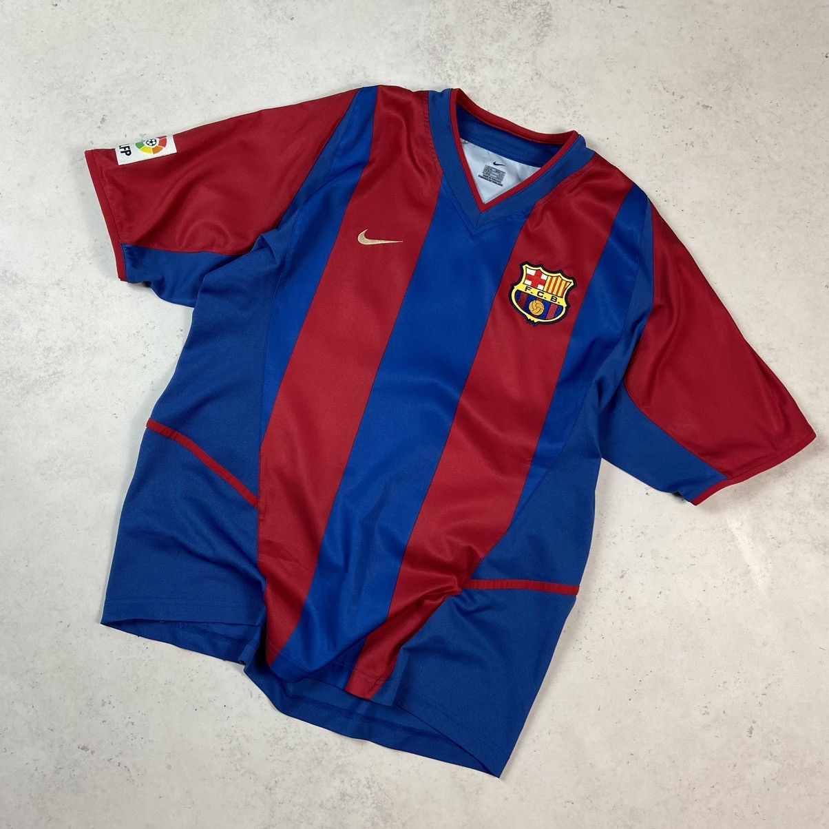 Nike Rare Vintage Nike FC Barcelona 2002/2003 Home Soccer Jersey | Grailed