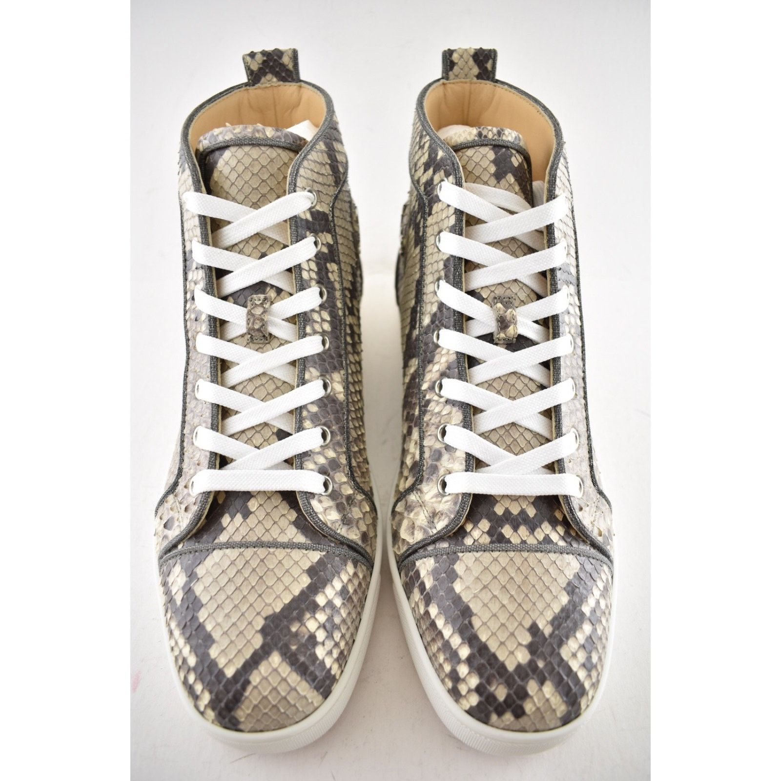 Christian Louboutin Christian Louboutin Louis Orlato Flat Python Ghost Roccia Size US 11 / EU 44 - 5 Thumbnail
