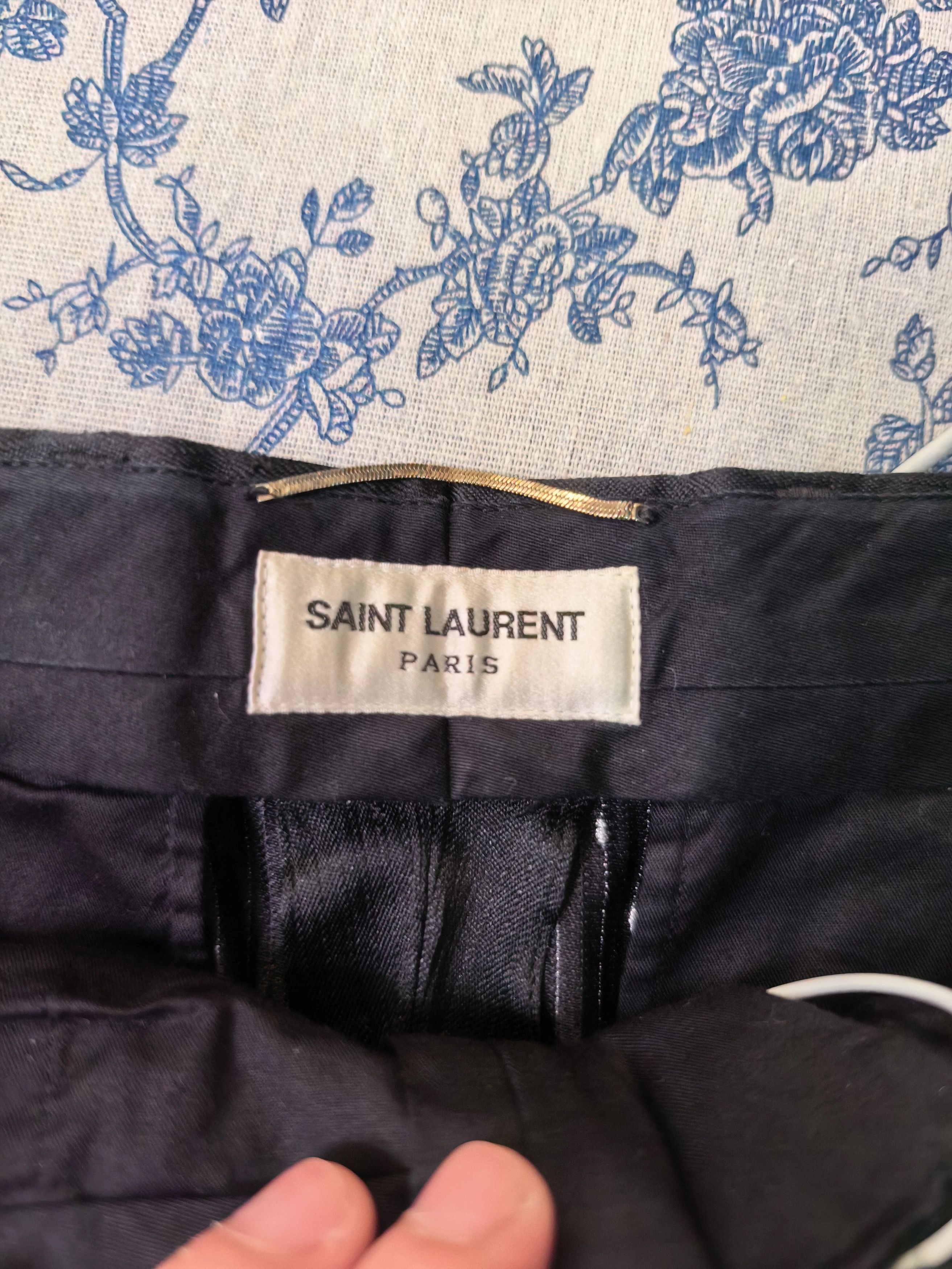 Yves Saint Laurent YSL Starry Silver Dot Jacquard Trousers 46 Size US 30 / EU 46 - 2 Thumbnail