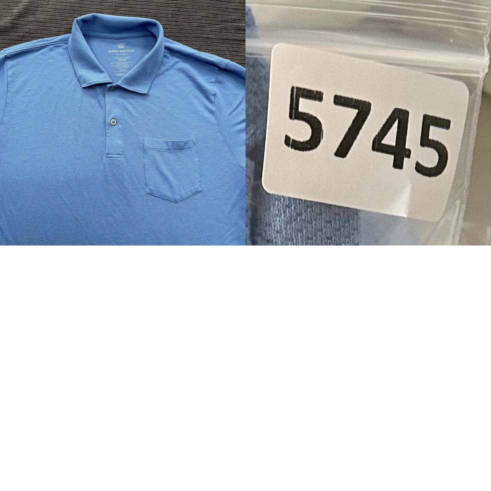 Vintage Mack Weldon Polo Shirt Men 2XL Blue Activewear Outdoors Golf Athletic Logo Shirt Casual Golfing Modern Outdoor Sports Size US XXL / EU 58 / 5 - 8 Thumbnail