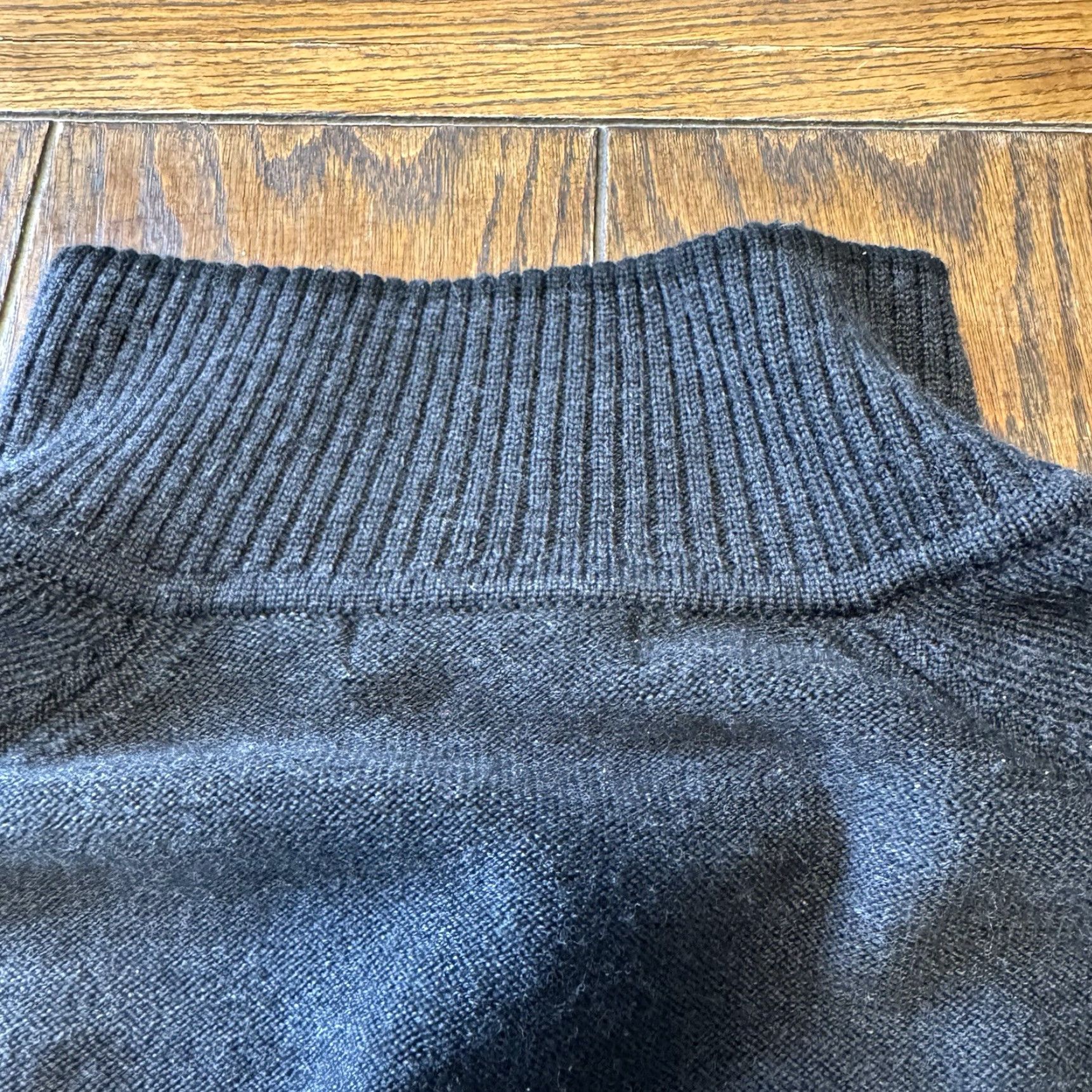 Smartwool Smartwool Mens 1/4 Button Sweater Size XL 100% Merino Wool Black Size US XL / EU 56 / 4 - 7 Thumbnail