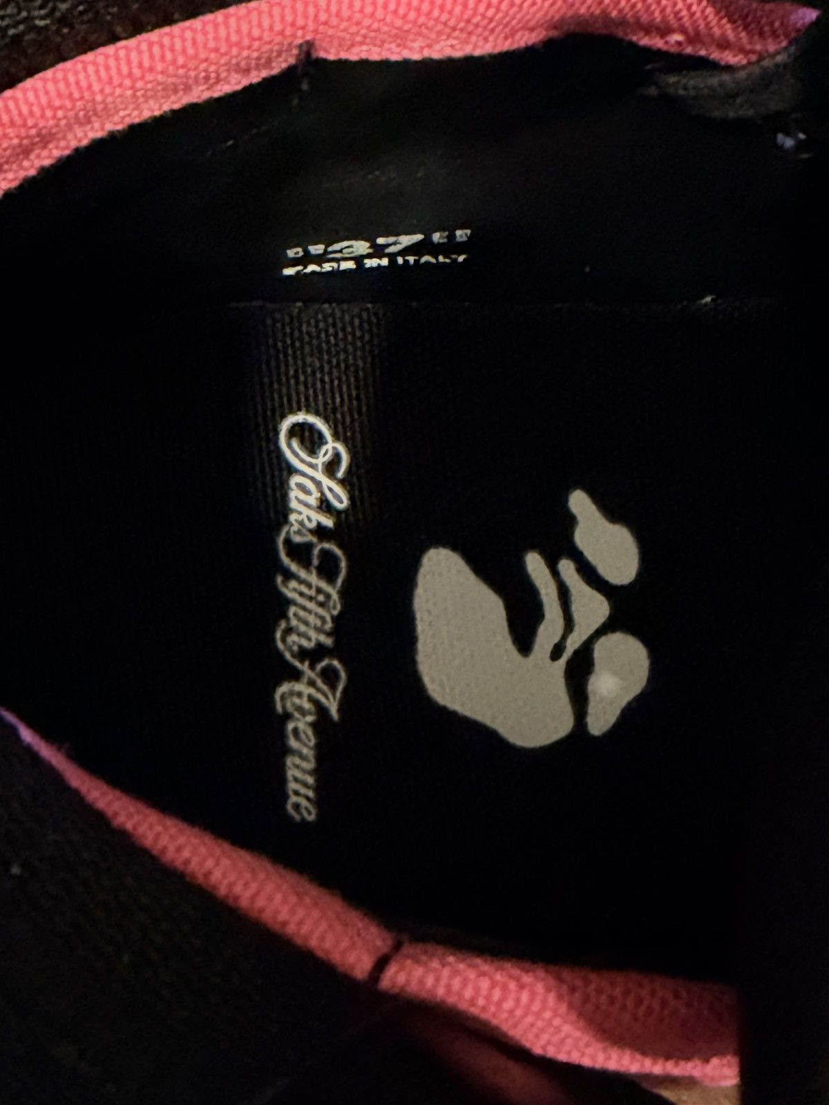 Off-White Off-White Off Court 3.0 High Top Sneakers-Black/Fuchsia Pink Size US 5 / EU 37 - 6 Thumbnail