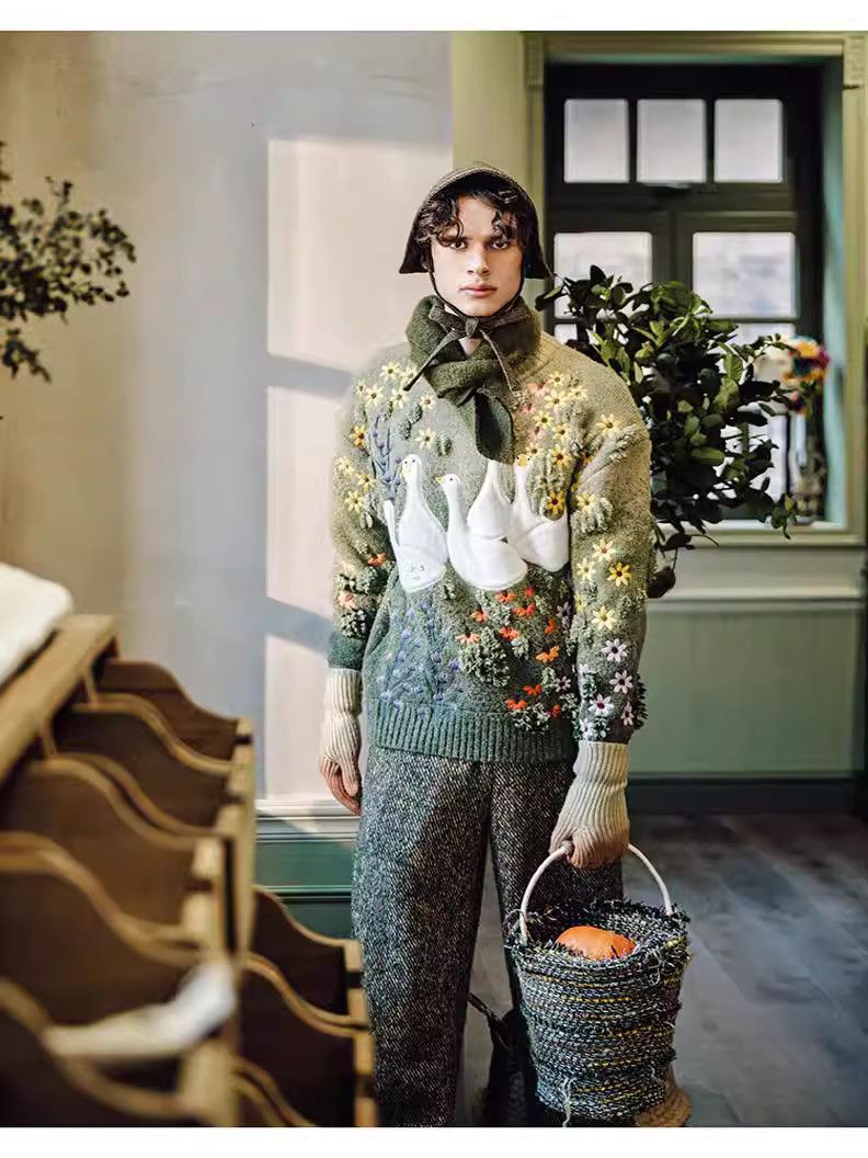 Other Valley youth Knit Sweater style similar to Loewe Gucci Size US L / EU 52-54 / 3 - 2 Thumbnail