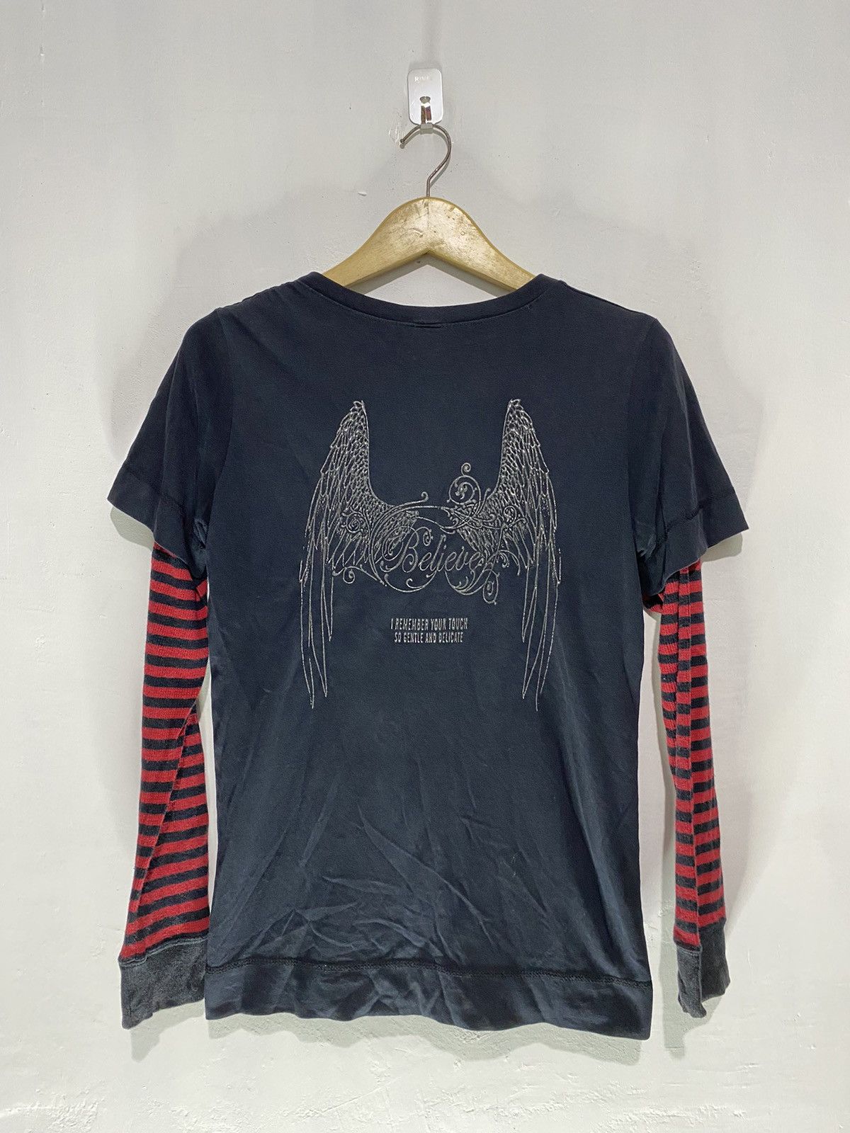 If Six Was Nine × Japanese Brand × Le Grande Bleu (L.G.B.) 2in1 japanese cross double layers tee Size US M / EU 48-50 / 2 - 2 Thumbnail