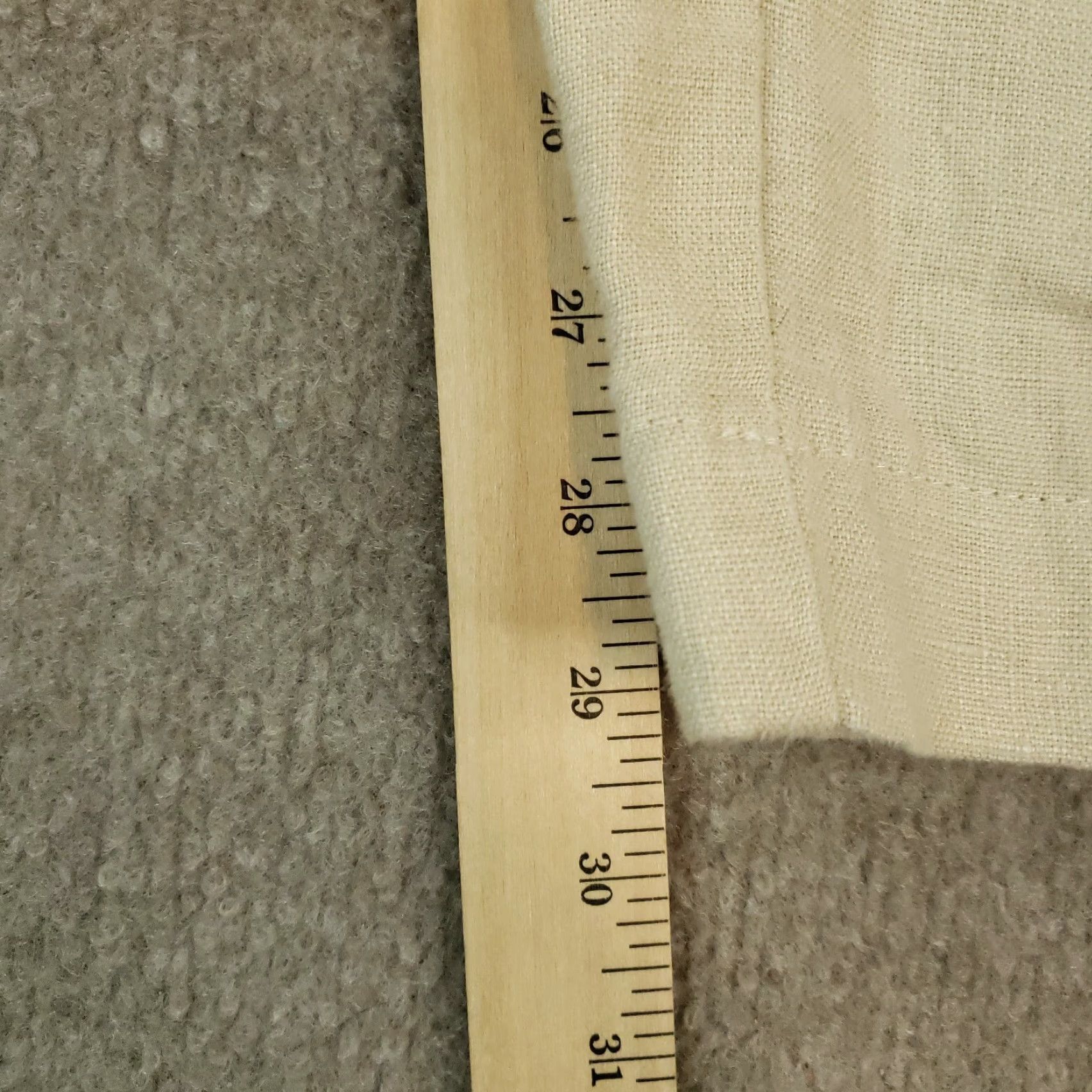 Vintage Island Importer Mens Dress Pants 36x30 Beige Linen Straight Leg Casual Pant Mens Size US 36 / EU 52 - 3 Thumbnail