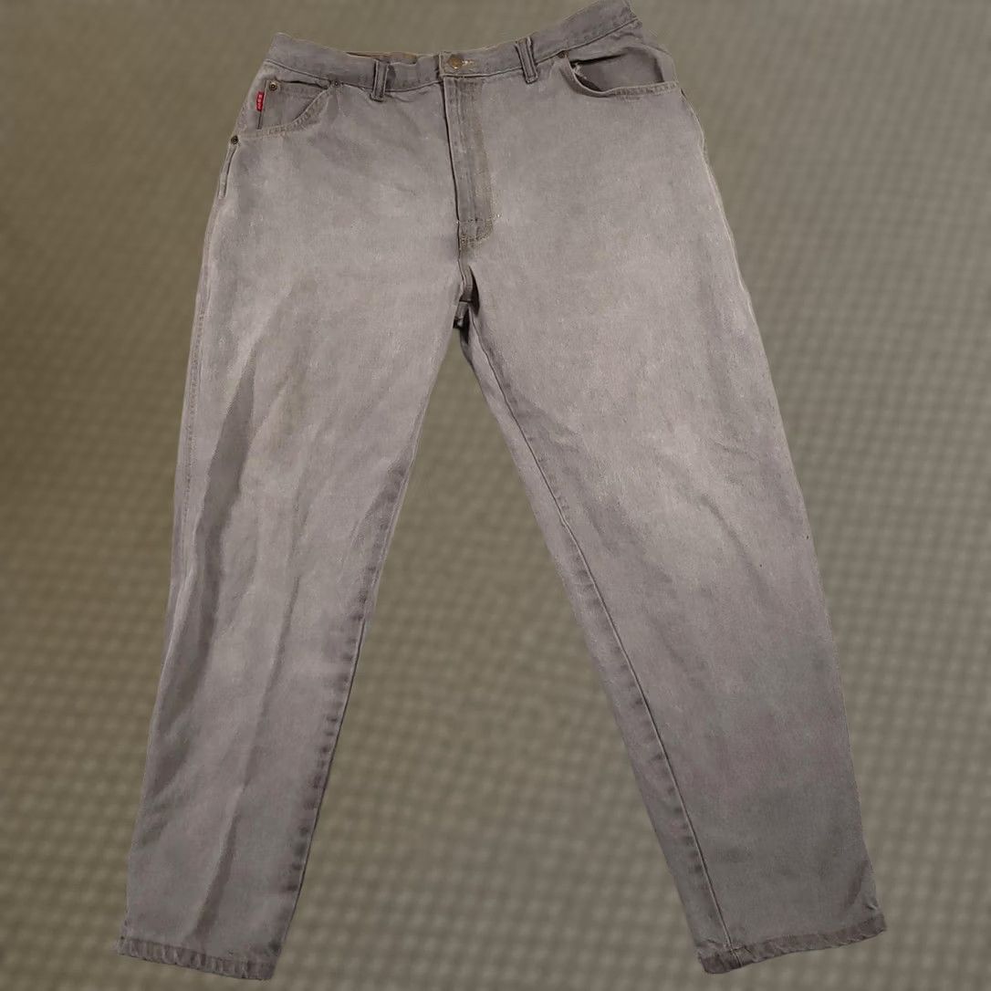 Bugle Boy VINTAGE Bugle Boy Jeans Mens 38x30 Gray Tapered Relaxed Fit Made USA 90s Pants Size US 38 / EU 54 - 1 Thumbnail