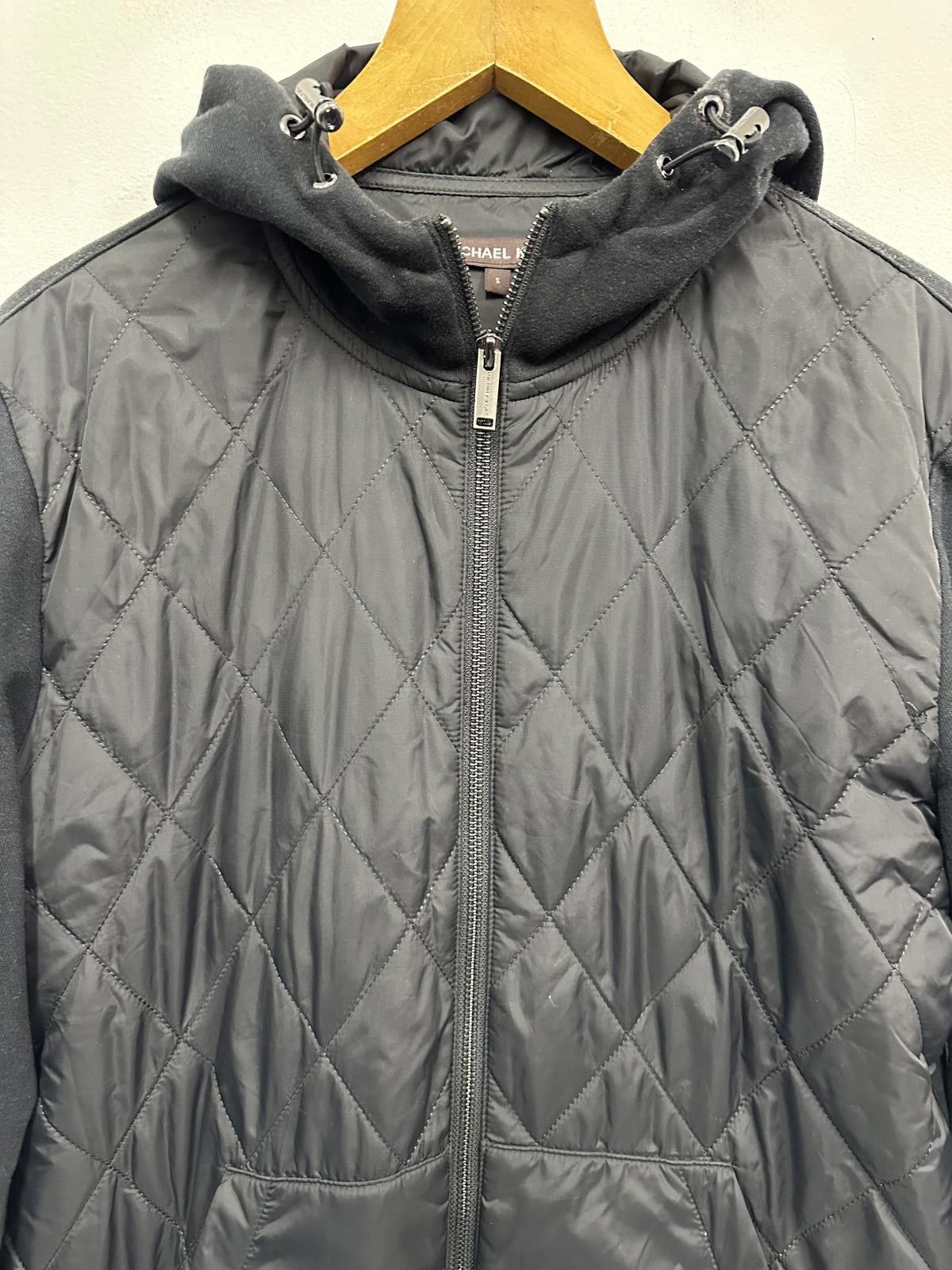 Michael Kors Michael Kors Black Quilted Hooded Jacket Size S Size S / US 4 / IT 40 - 3 Thumbnail