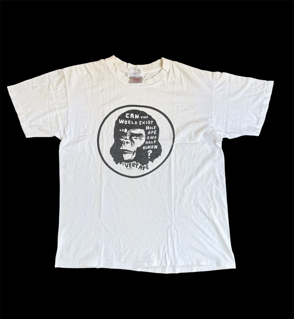 Bape Vtg 90s Very ape big face tee Size US L / EU 52-54 / 3 - 1 Thumbnail
