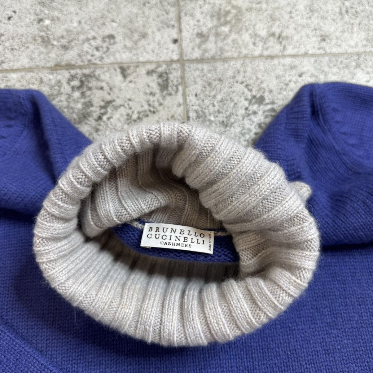 Brunello Cucinelli Brunello Cucinelli Women’s Cashmere Knitted Turtleneck Size M / US 6-8 / IT 42-44 - 6 Thumbnail