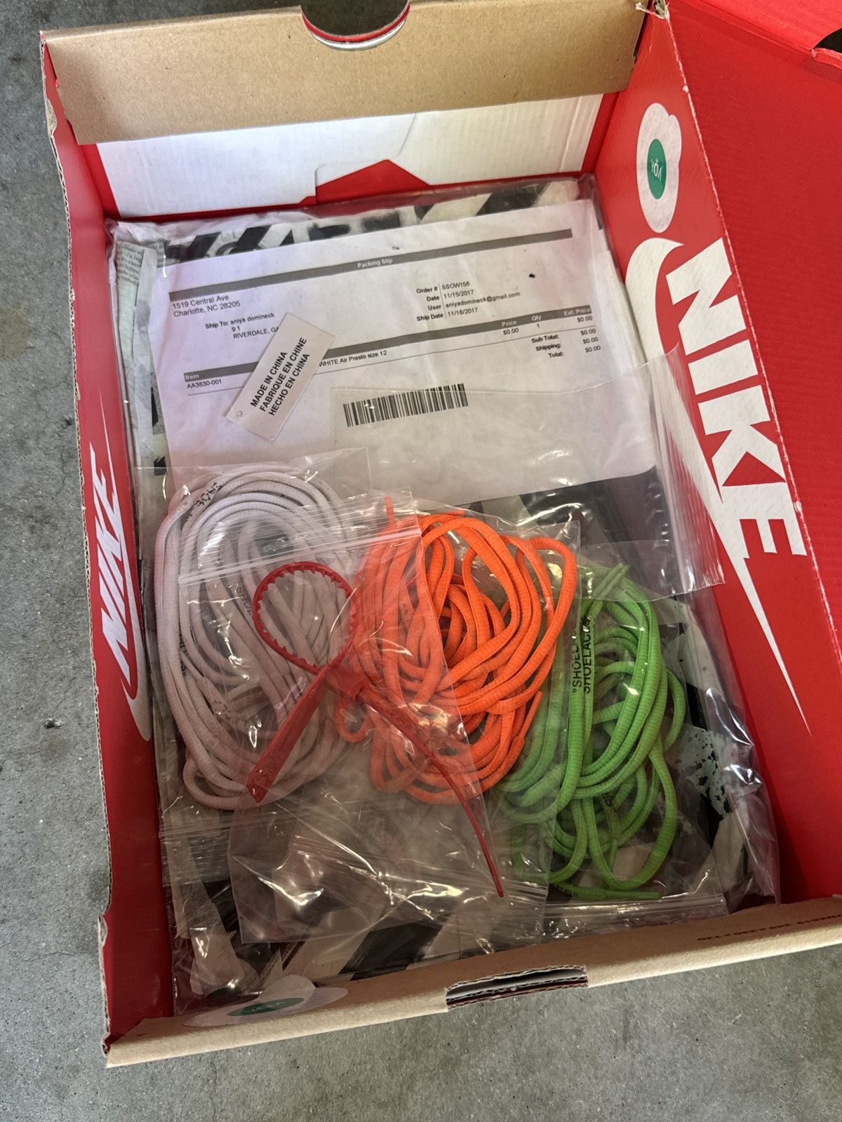 Nike × Off-White 2017 The Ten Off-White Nike Air Presto OG Size 12 Size US 12 / EU 45 - 12 Thumbnail