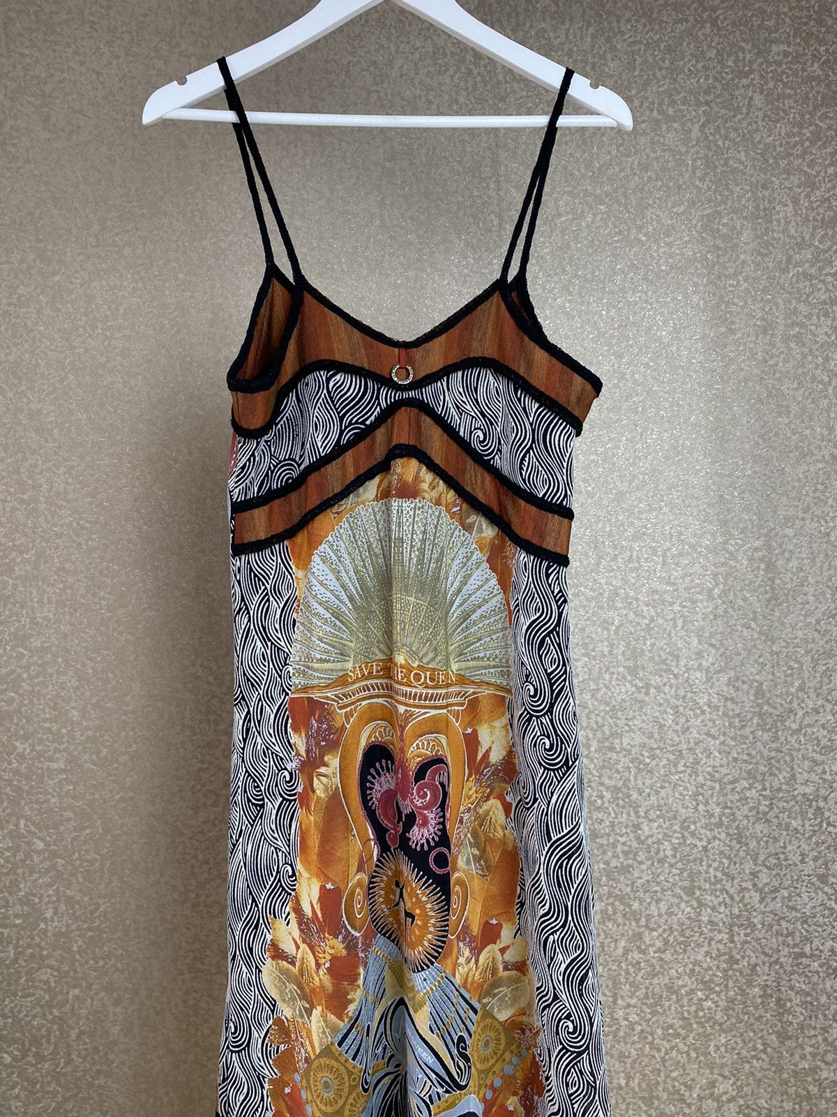 Japanese Brand × Vintage Save The Queen Vintage Mesh Maxi Dress Size L Size L / US 10 / IT 46 - 3 Thumbnail