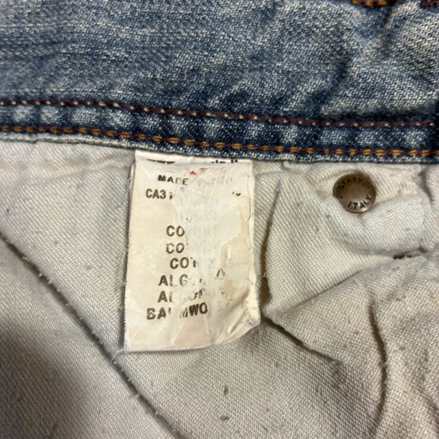 Energie Y2K Energie Distressed Slim Button-Fly Justin Jeans Italy Size US 33 - 12 Thumbnail