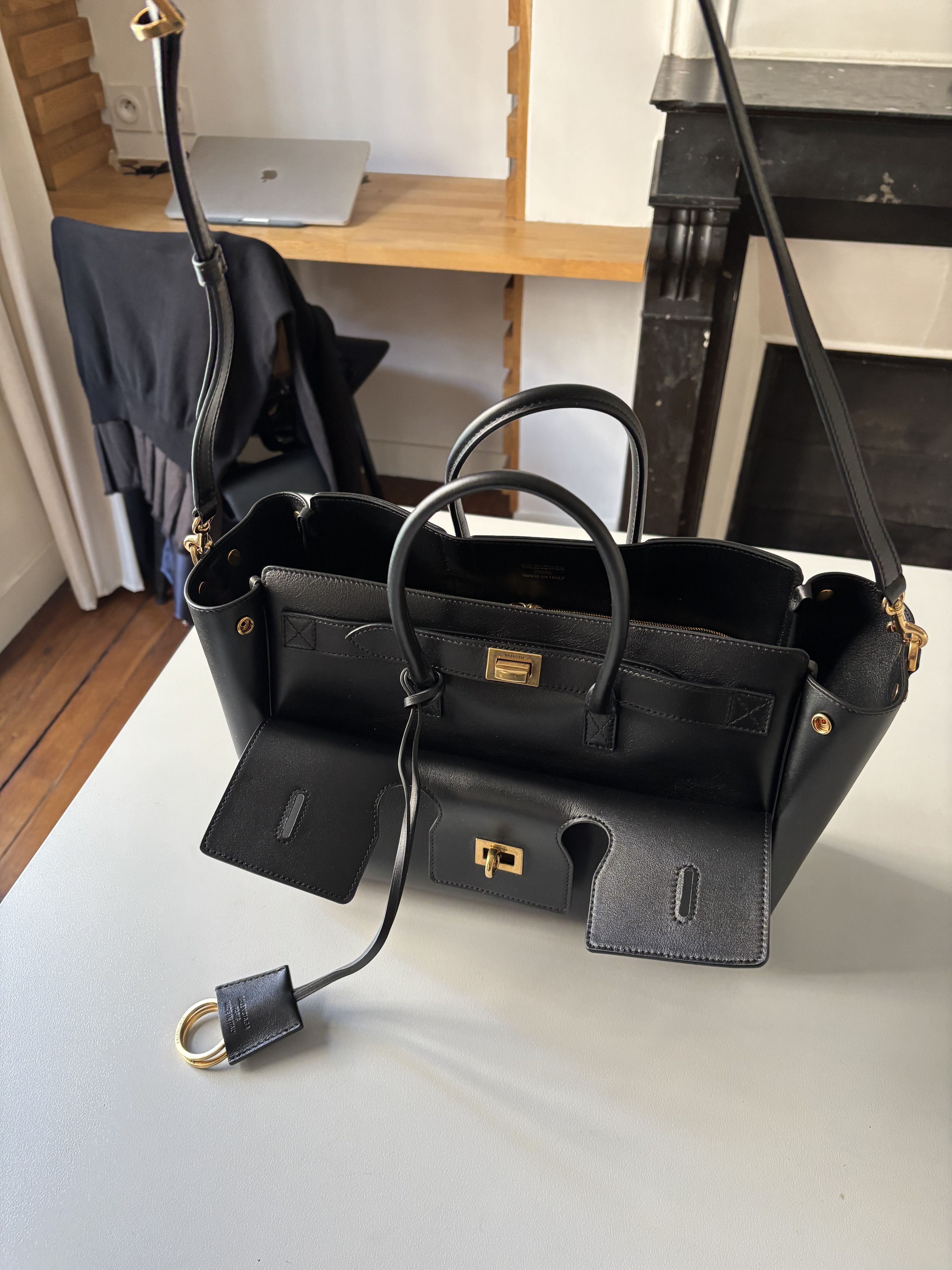 Balenciaga Balenciaga Bel Air carry all bag Small Size ONE SIZE - 2 Thumbnail