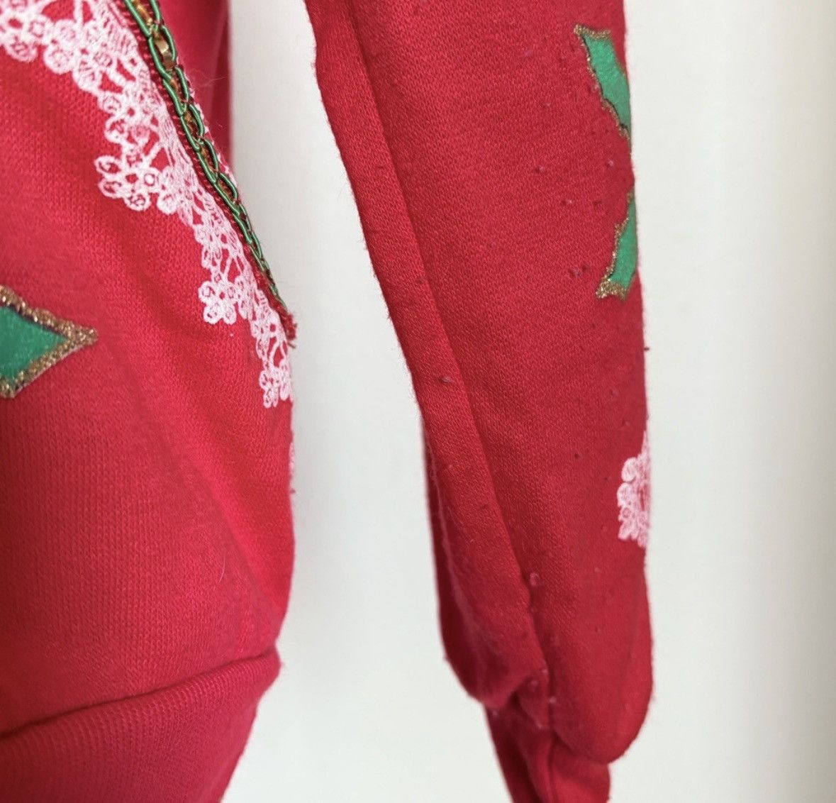 Vintage Vintage Red Presents Ugly Christmas Pullover Sweatshirt Size S / US 4 / IT 40 - 5 Thumbnail